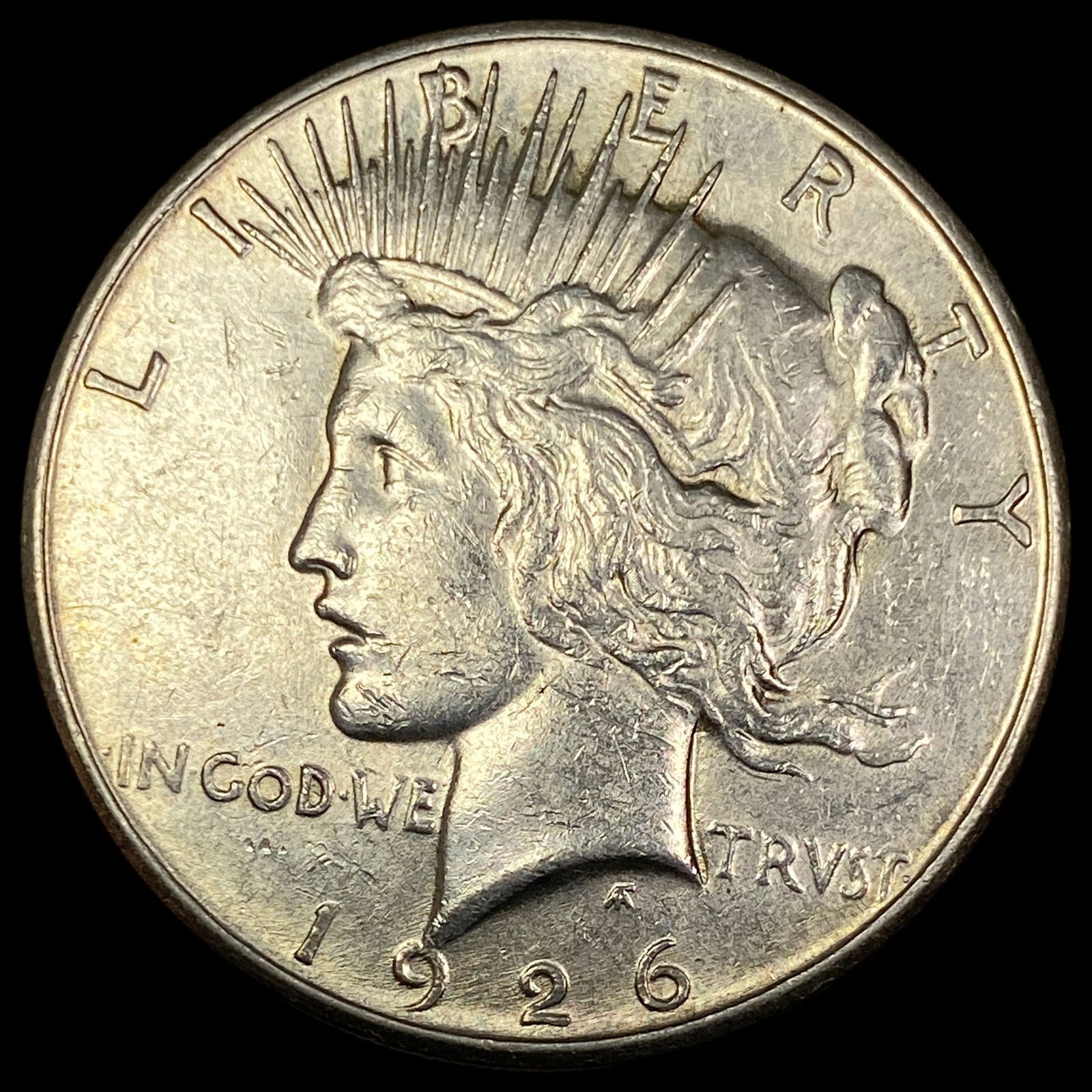 1926-S Silver Peace Dollar CLOSELY UNCIRCULATED (1 of 2)