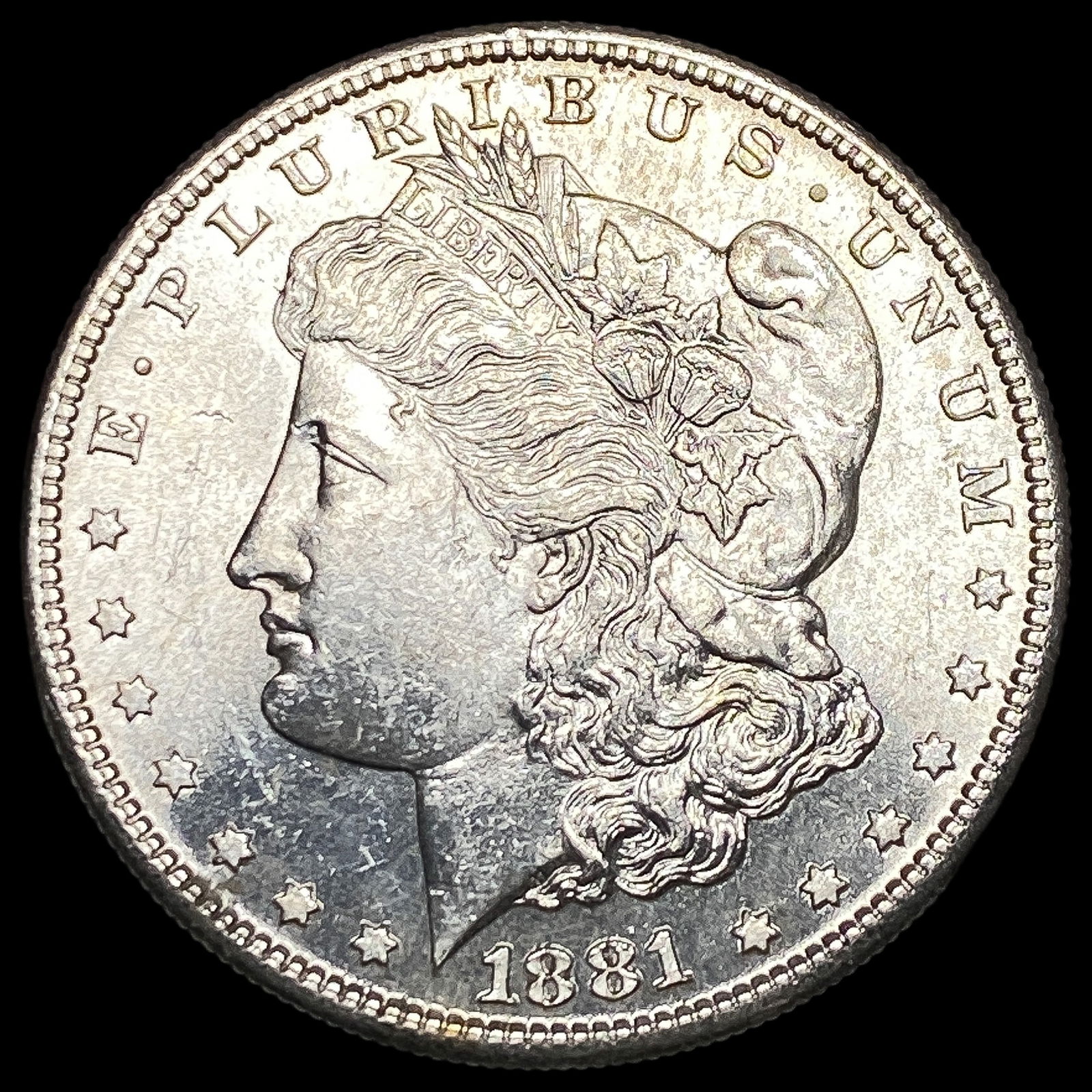 1881-S Silver Morgan Dollar SUPERB GEM BU (1 of 2)