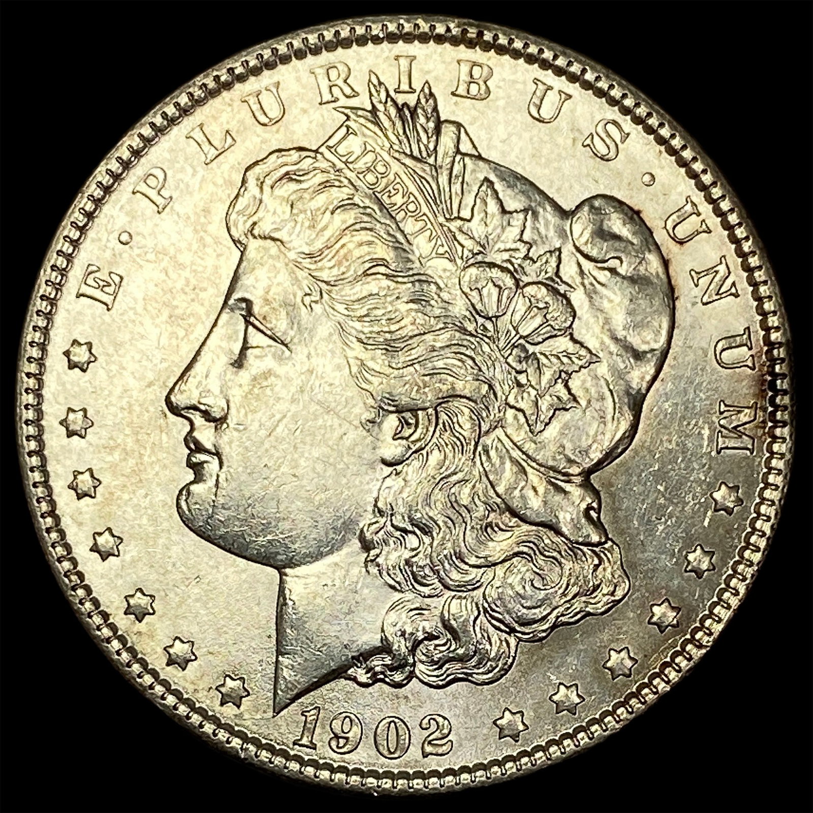 1902 Morgan Silver Dollar CHOICE AU: 1902 Morgan Silver Dollar CHOICE AU