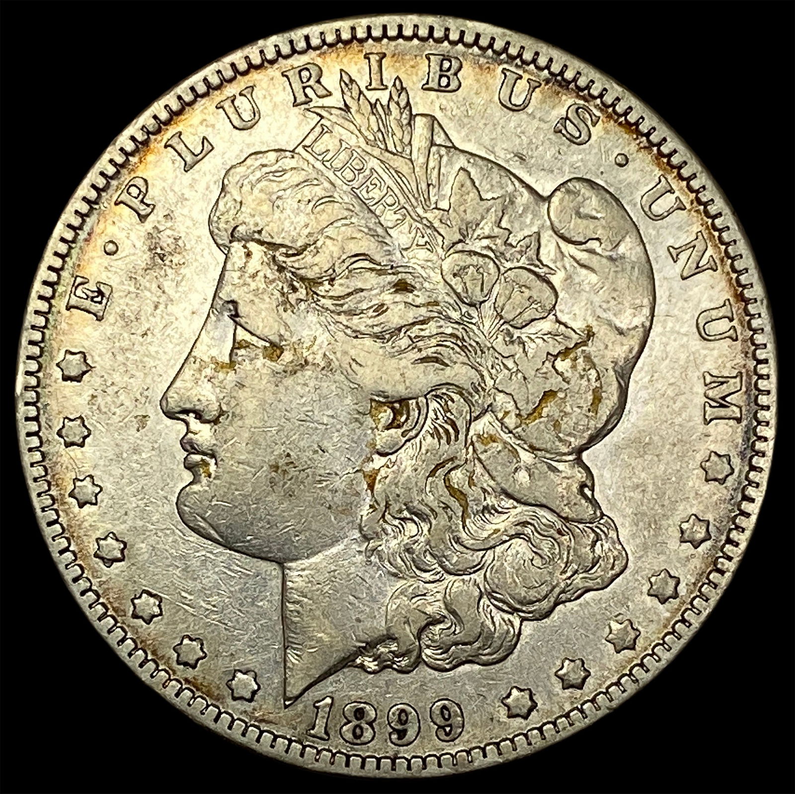 1899-O Micro O Morgan Silver Dollar NEARLY UNCIRCULATED (1 of 2)