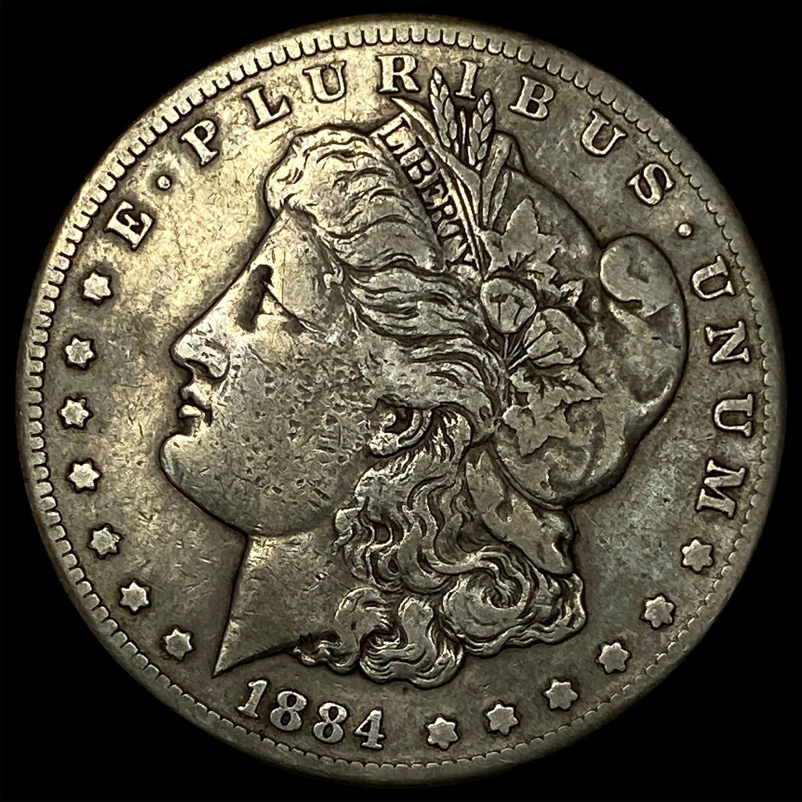 1884-CC Silver Morgan Dollar LIGHTLY CIRCULATED (1 of 2)