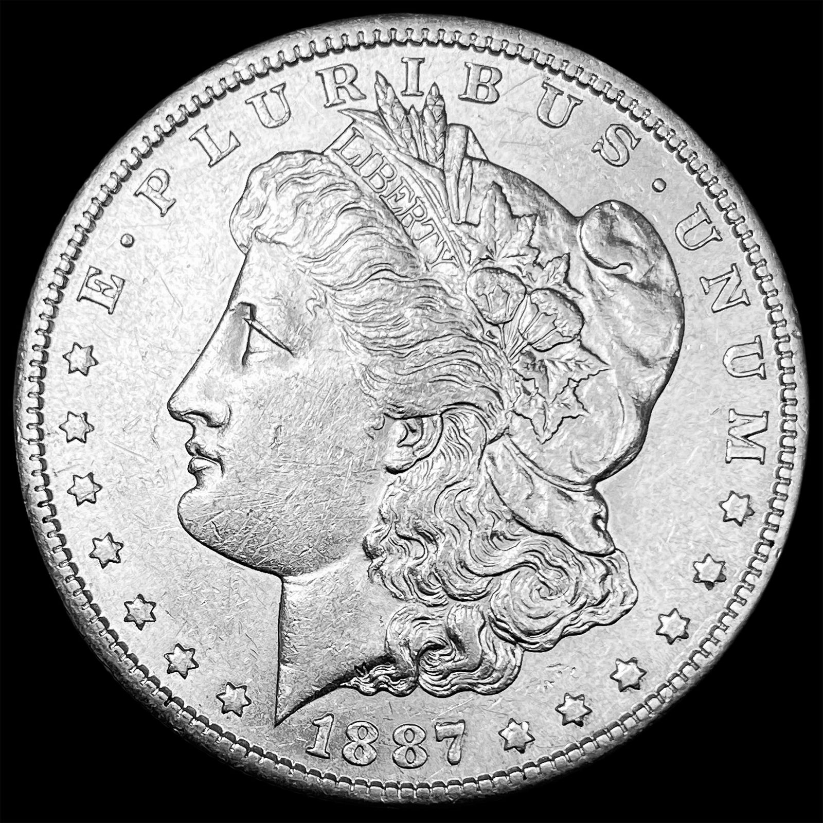 1887-S Silver Morgan Dollar CHOICE AU (1 of 2)