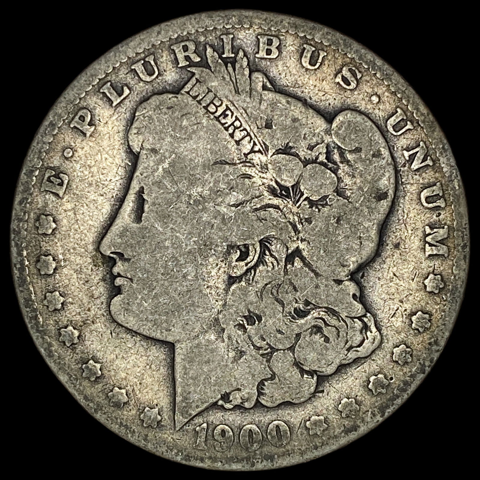 1900-O/CC Silver Morgan Dollar NICE CIRC (1 of 2)