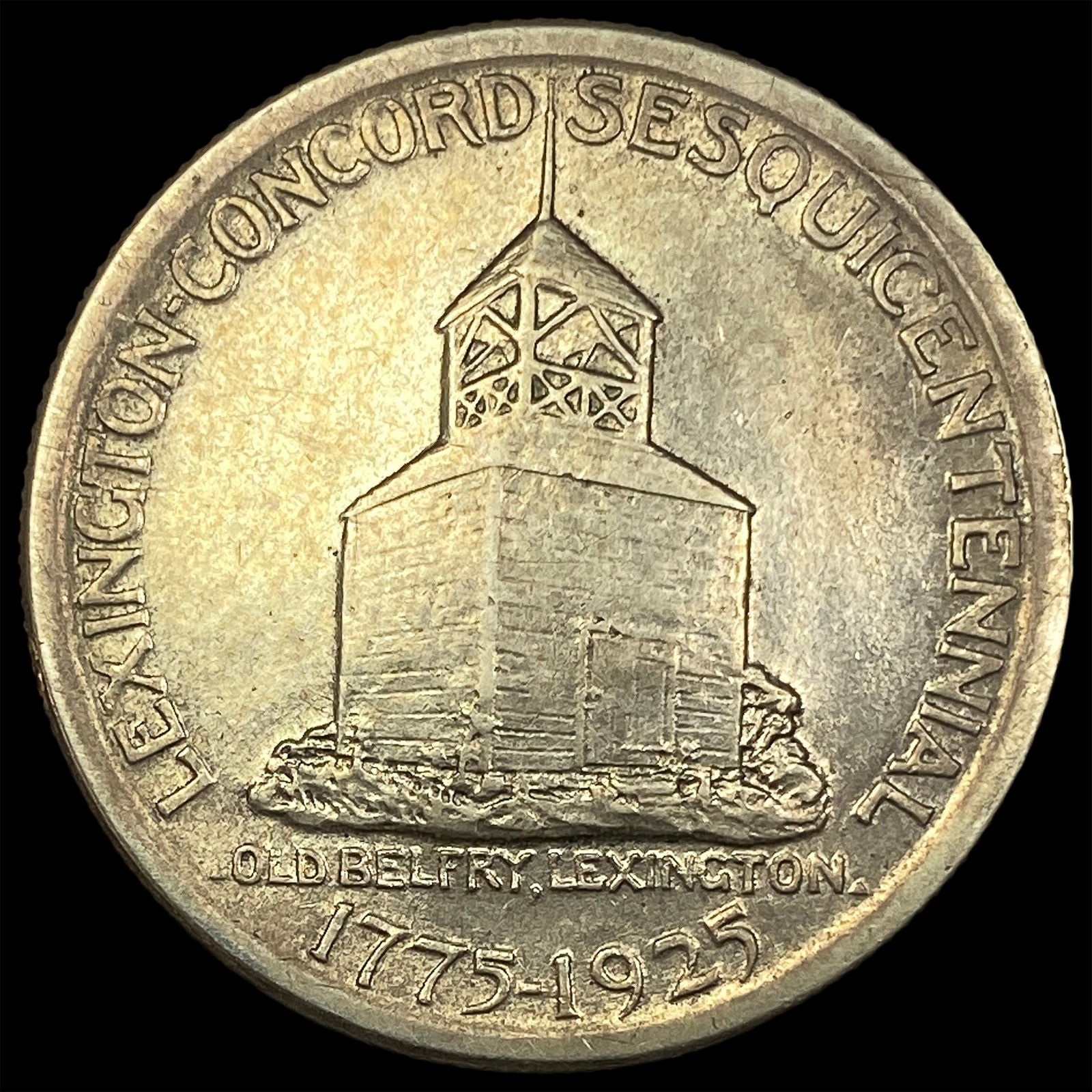 1925 Silver Lexington-Concord Half Dollar  CLOSELY UNCIRCULATED (1 of 2)