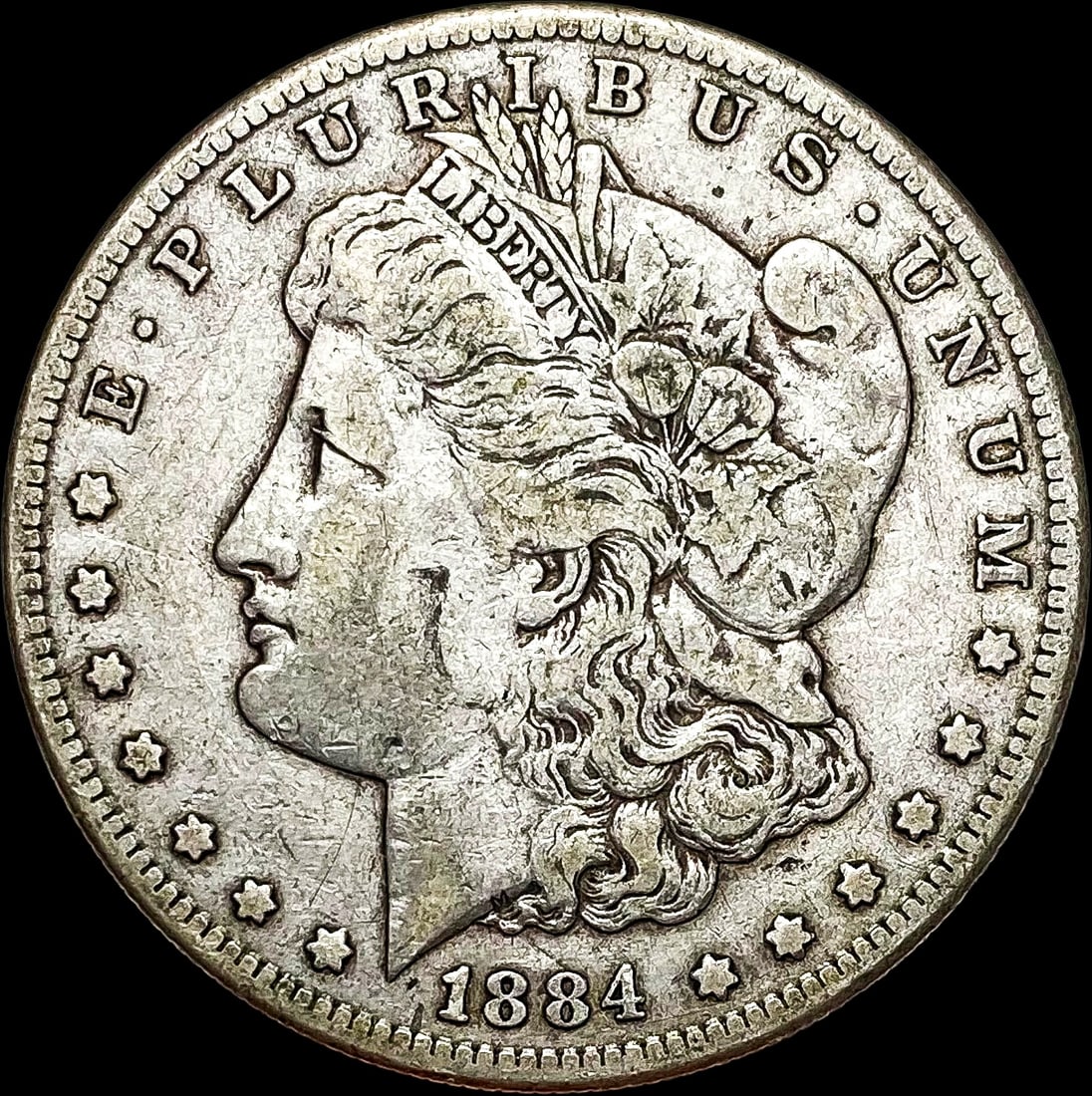 1884-S Silver Morgan Dollar LIGHTLY  CIRCULATED (1 of 2)