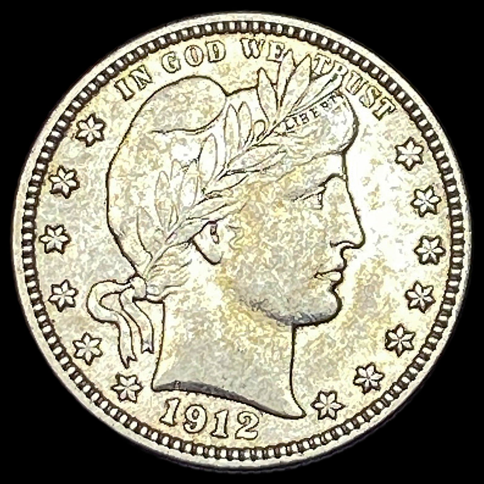 1912 Barber Silver Quarter UNCIRCULATED (1 of 2)