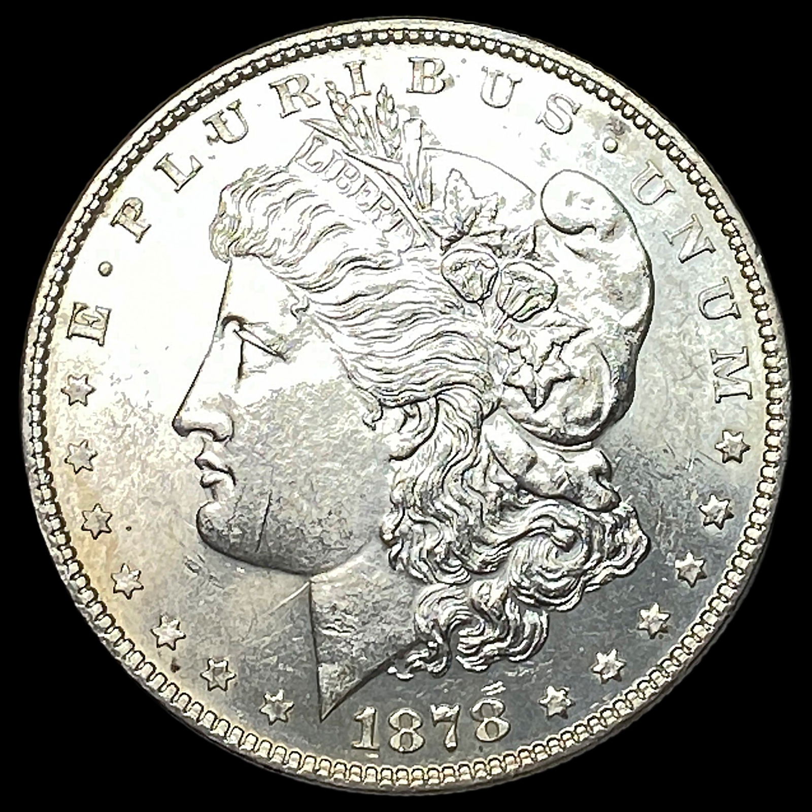 1878 Silver Morgan Dollar CHOICE BU (1 of 2)