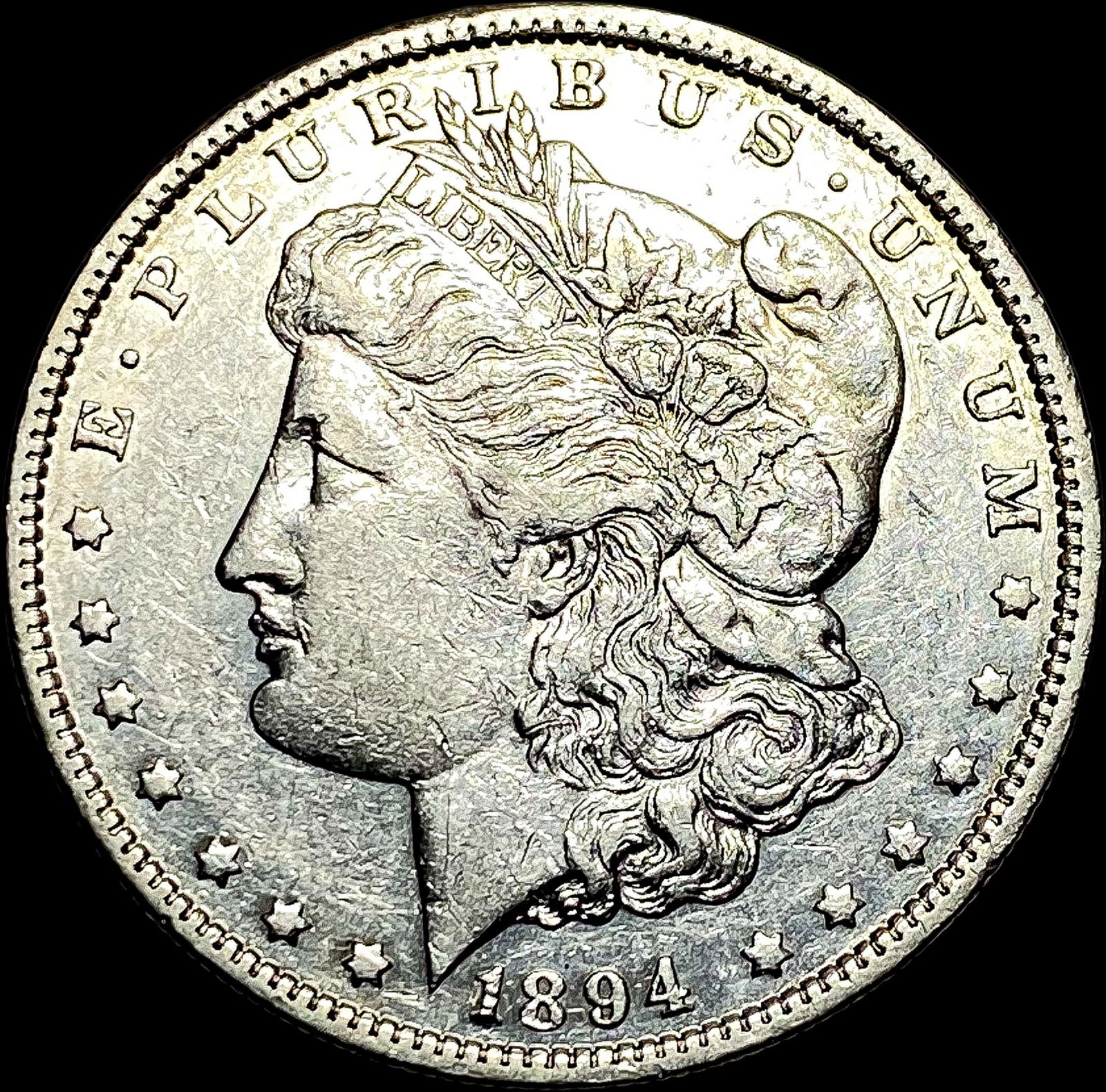 1894-O Silver Morgan Dollar CLOSELY  UNCIRCULATED (1 of 2)