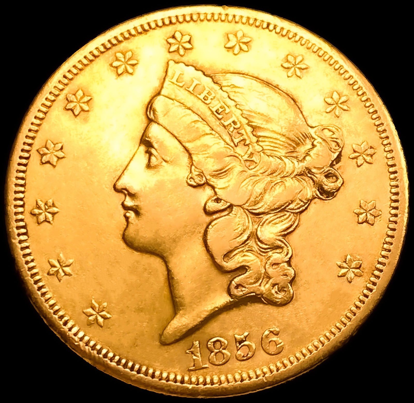 1856-S $20 Gold Double Eagle (1 of 2)