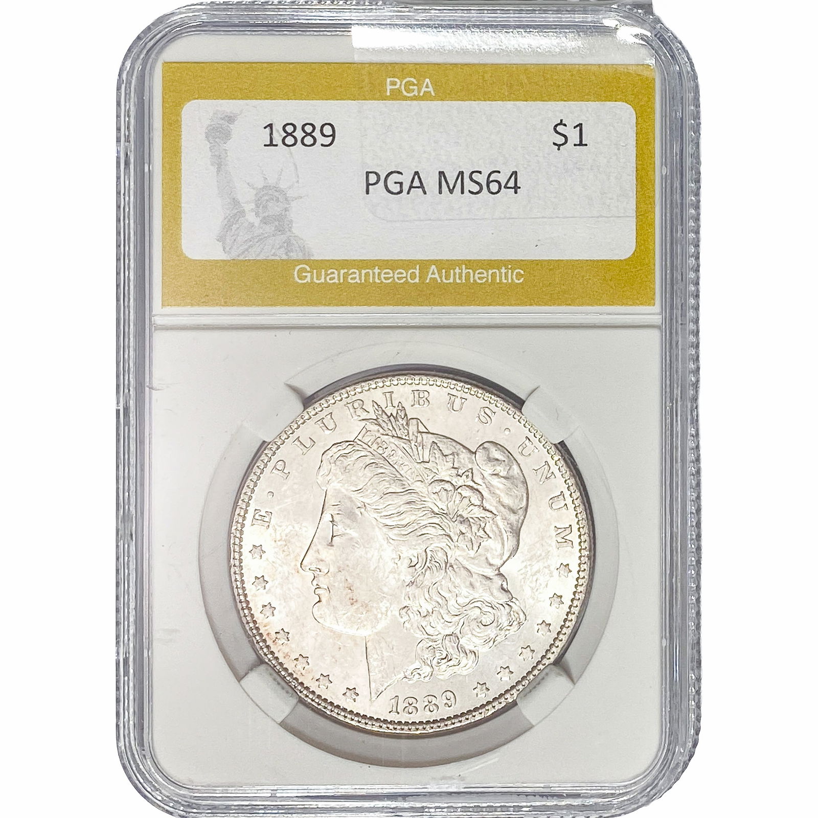 1889 Morgan Silver Dollar PGA MS64 (1 of 2)