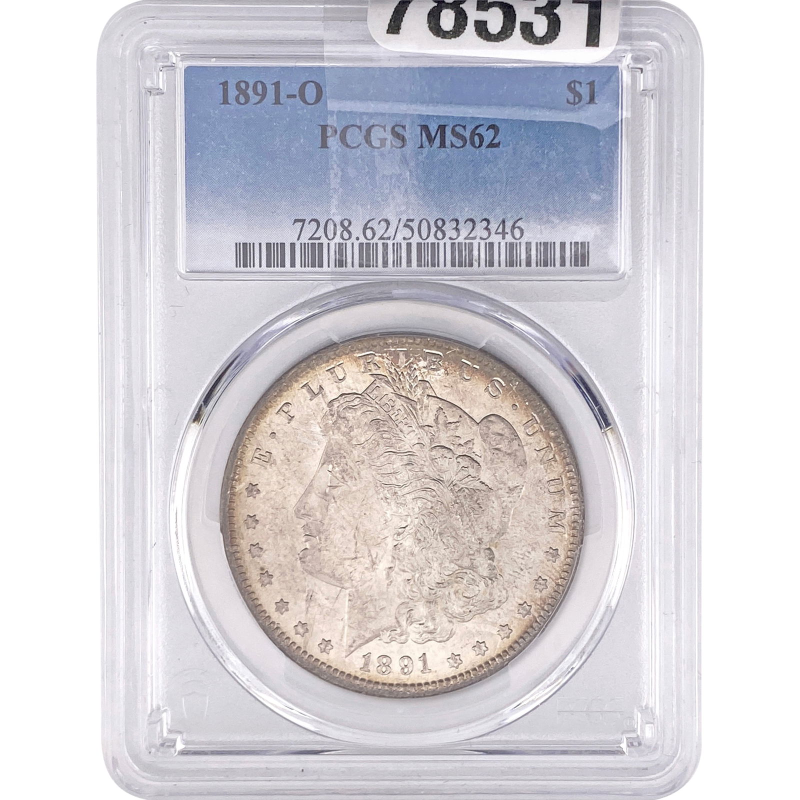 1891-O Morgan Silver Dollar PCGS MS62 (1 of 2)