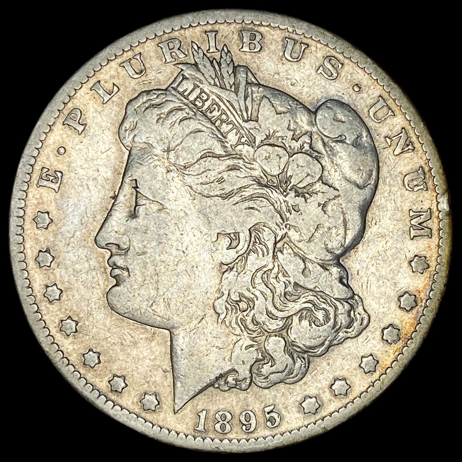 1895-S Silver Morgan Dollar LIGHTLY  CIRCULATED (1 of 2)