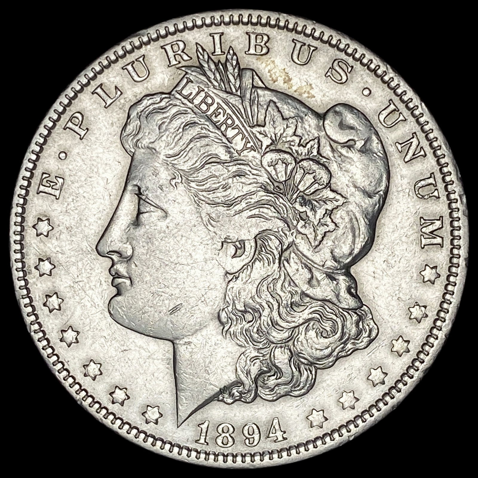 1894-O Silver Morgan Dollar CLOSELY  UNCIRCULATED (1 of 2)