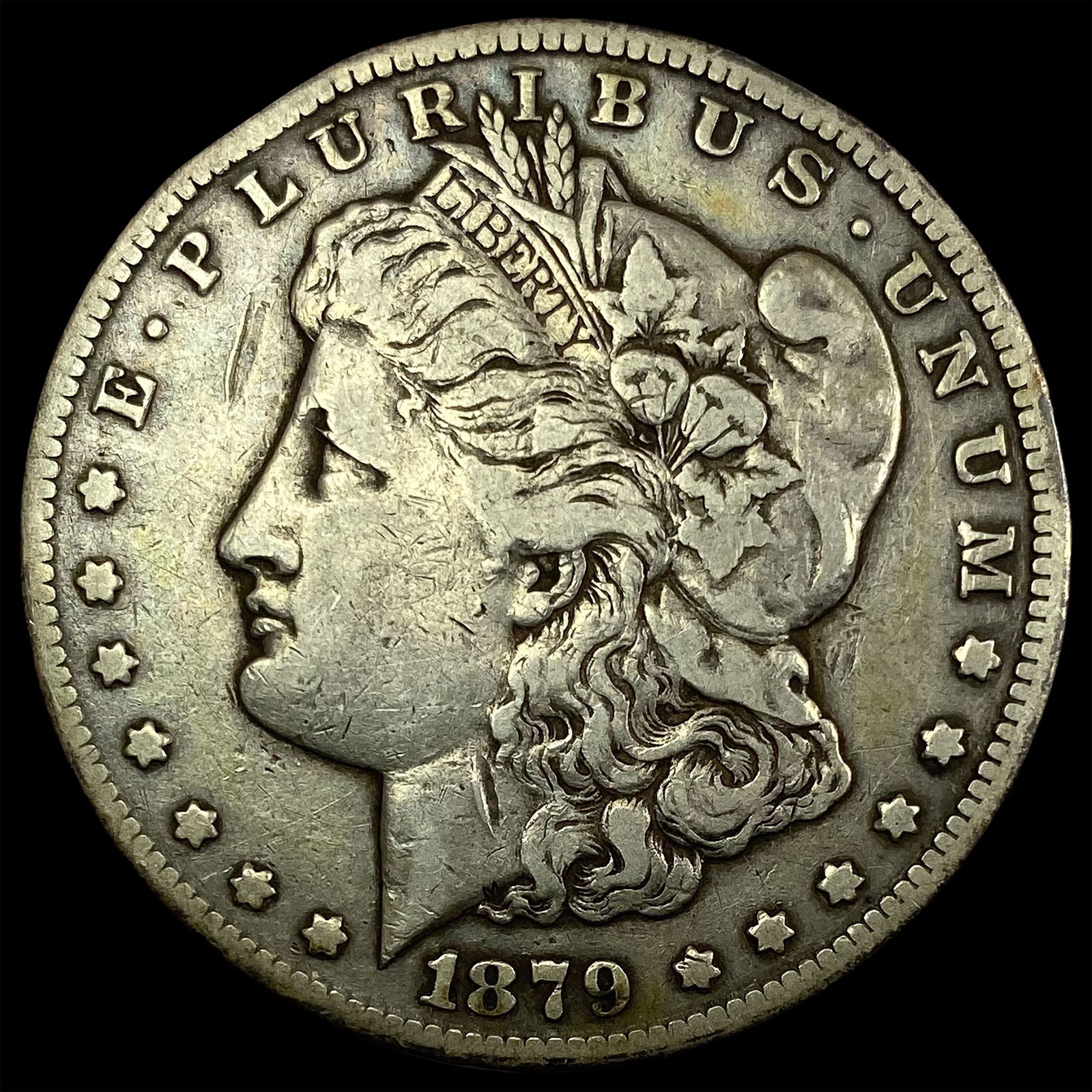 1879-CC Silver Morgan Dollar LIGHTLY  CIRCULATED (1 of 2)