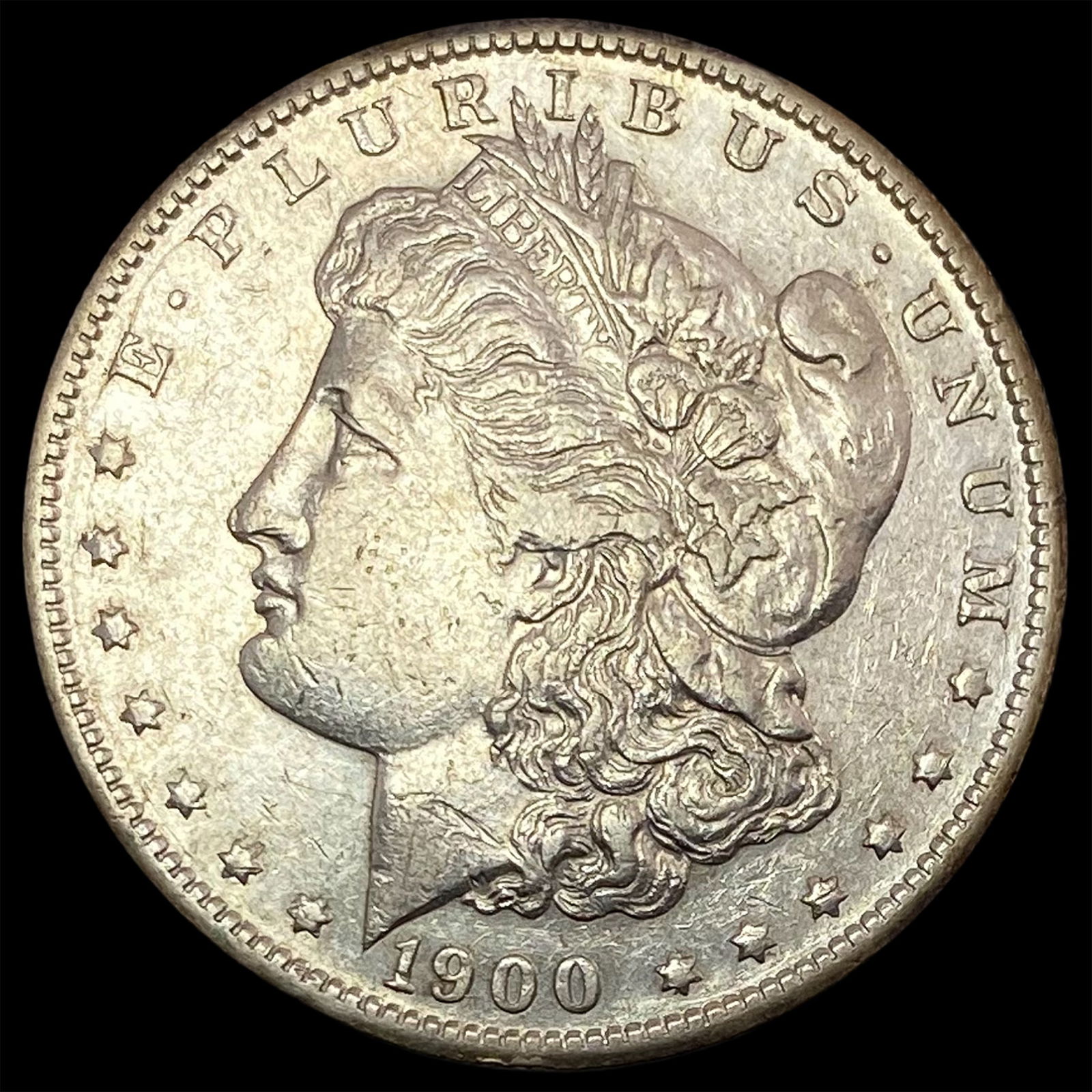 1900-S Silver Morgan Dollar NEARLY  UNCIRCULATED (1 of 2)
