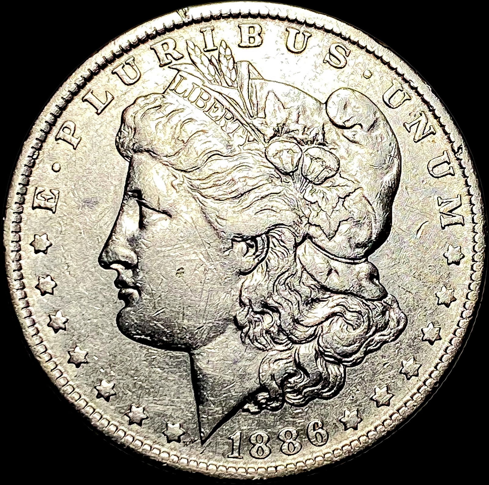 1886-O Morgan Silver Dollar NEAR UNC (1 of 2)