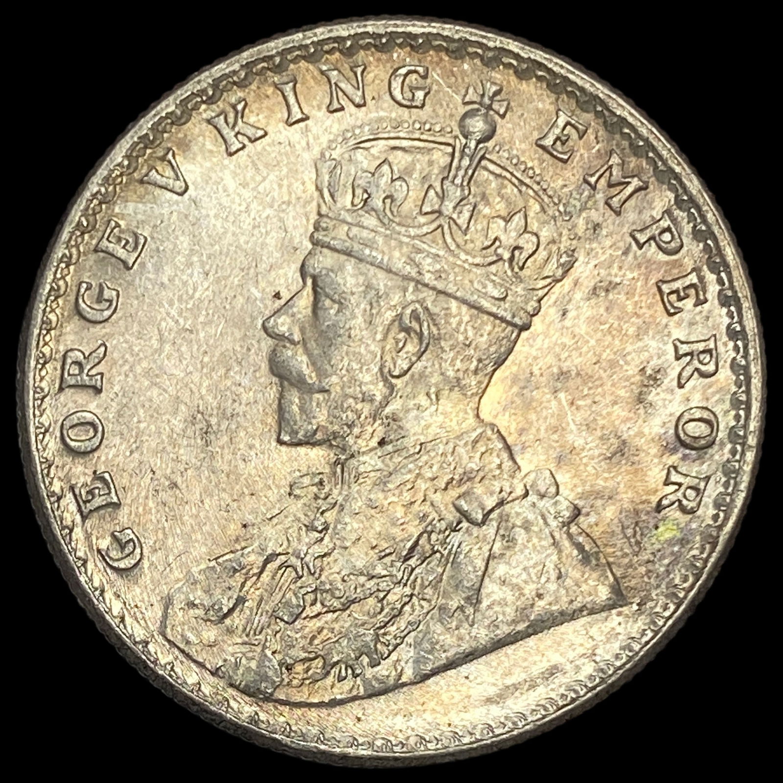 1919 British India Silver Rupee UNCIRCULATED (1 of 2)