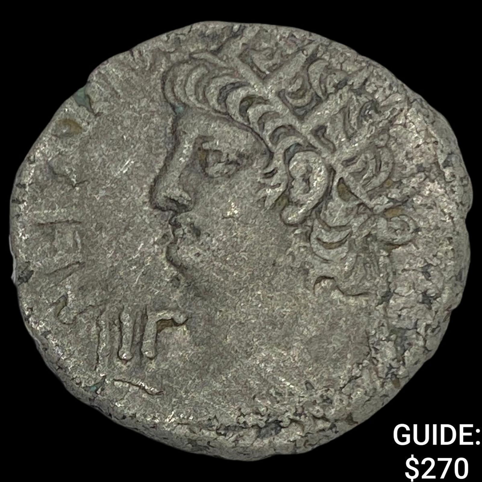 Roman Egypt Nero 54-68 AD Silver Tetradrachm CLOSELY UNCIRCULATED (1 of 2)