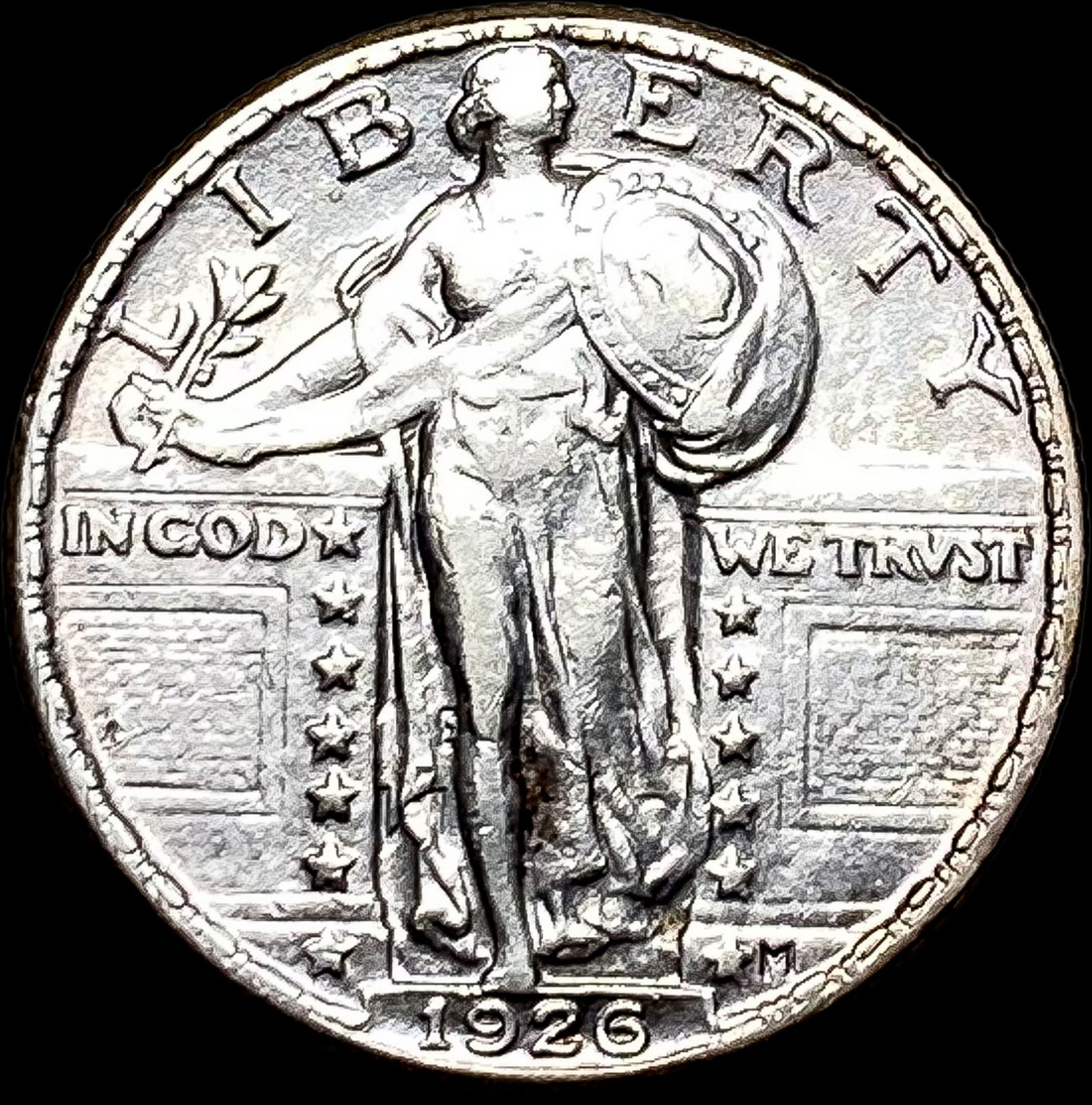 1926 Standing Liberty Quarter CLOSELY  UNCIRCULATED (1 of 2)