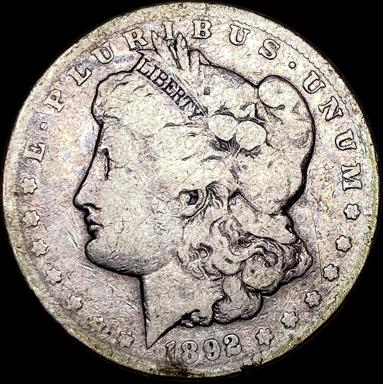 1892-CC Silver Morgan Dollar NICELY  CIRCULATED (1 of 2)