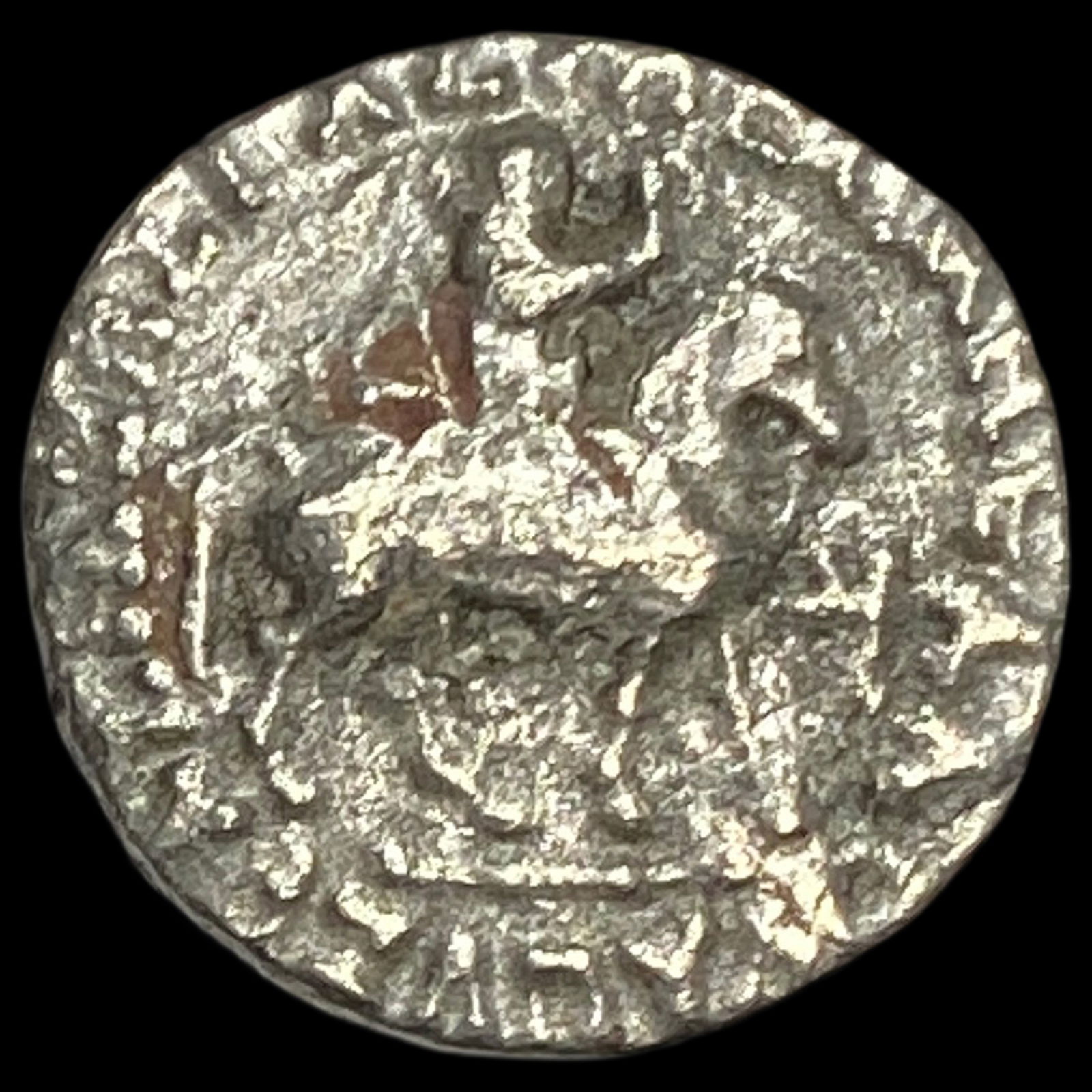 Indo-Scythian Silver Drachm NEARLY UNCIRCULATED (1 of 2)