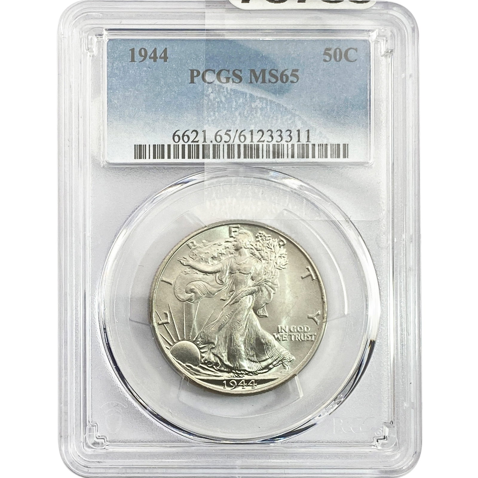 1944 Walking Liberty Half Dollar PCGS MS65: 1944 Walking Liberty Half Dollar PCGS MS65