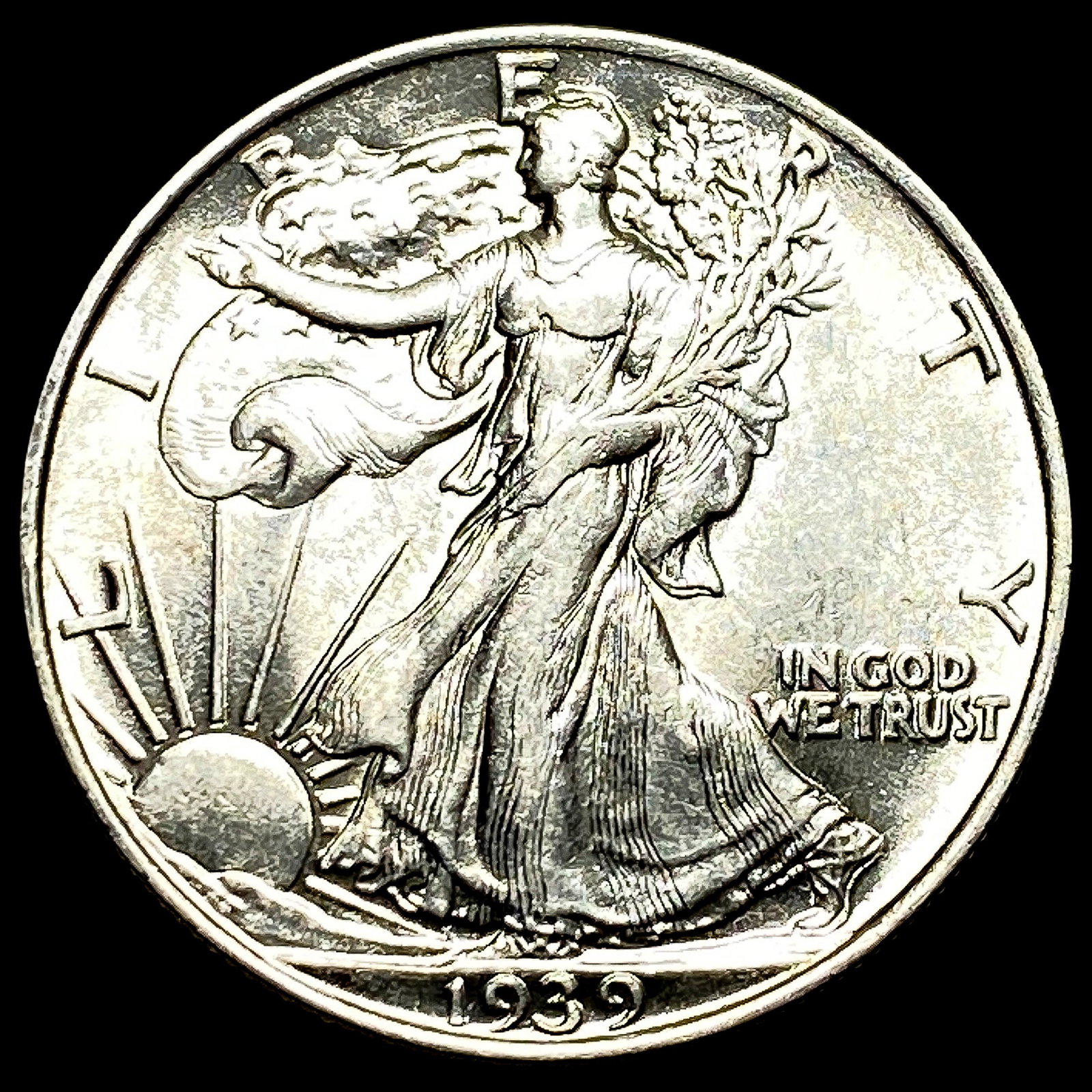 1939 Walking Liberty Half Dollar UNCIRCULATED: 1939 Walking Liberty Half Dollar UNCIRCULATED