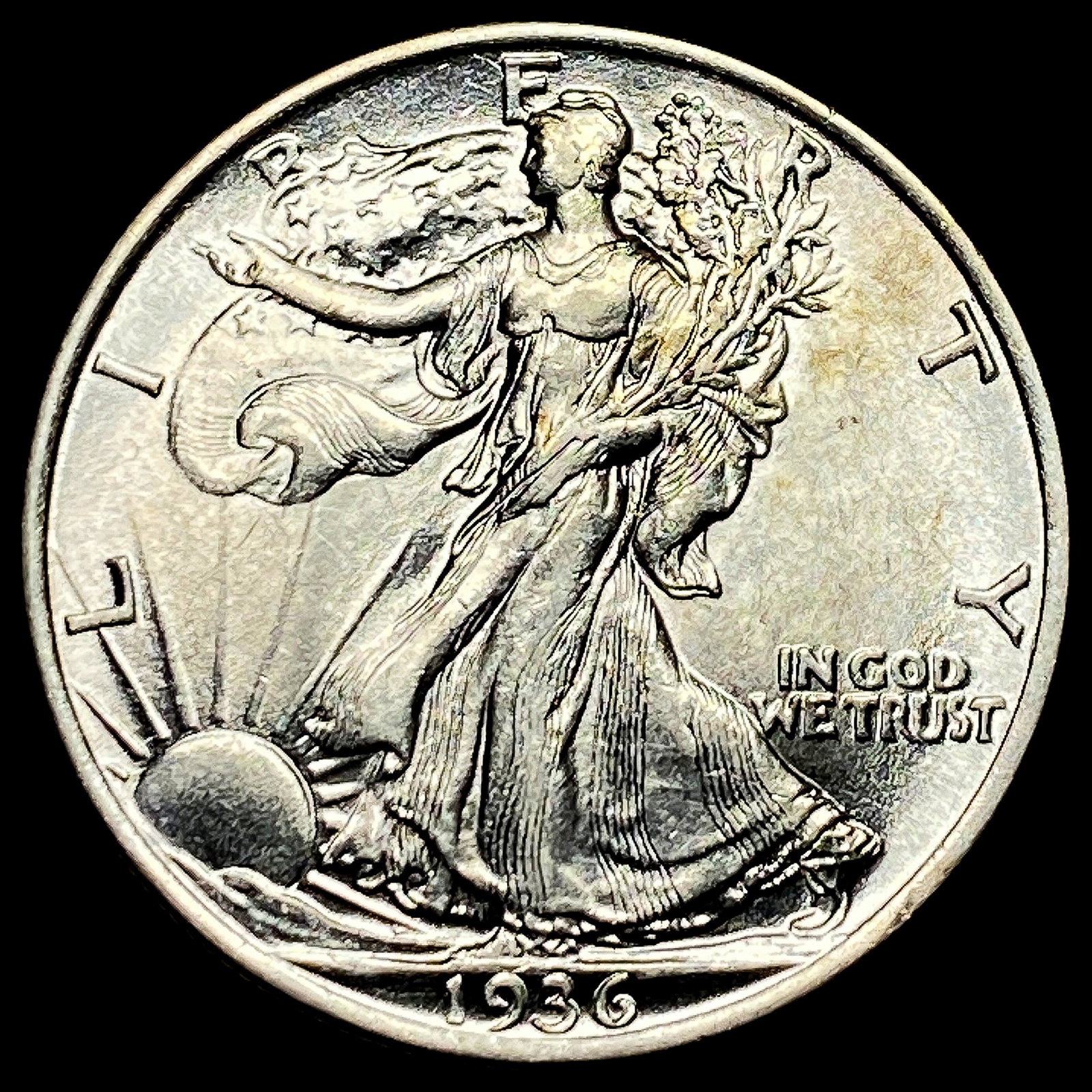 1936 Walking Liberty Half Dollar UNCIRCULATED: 1936 Walking Liberty Half Dollar UNCIRCULATED