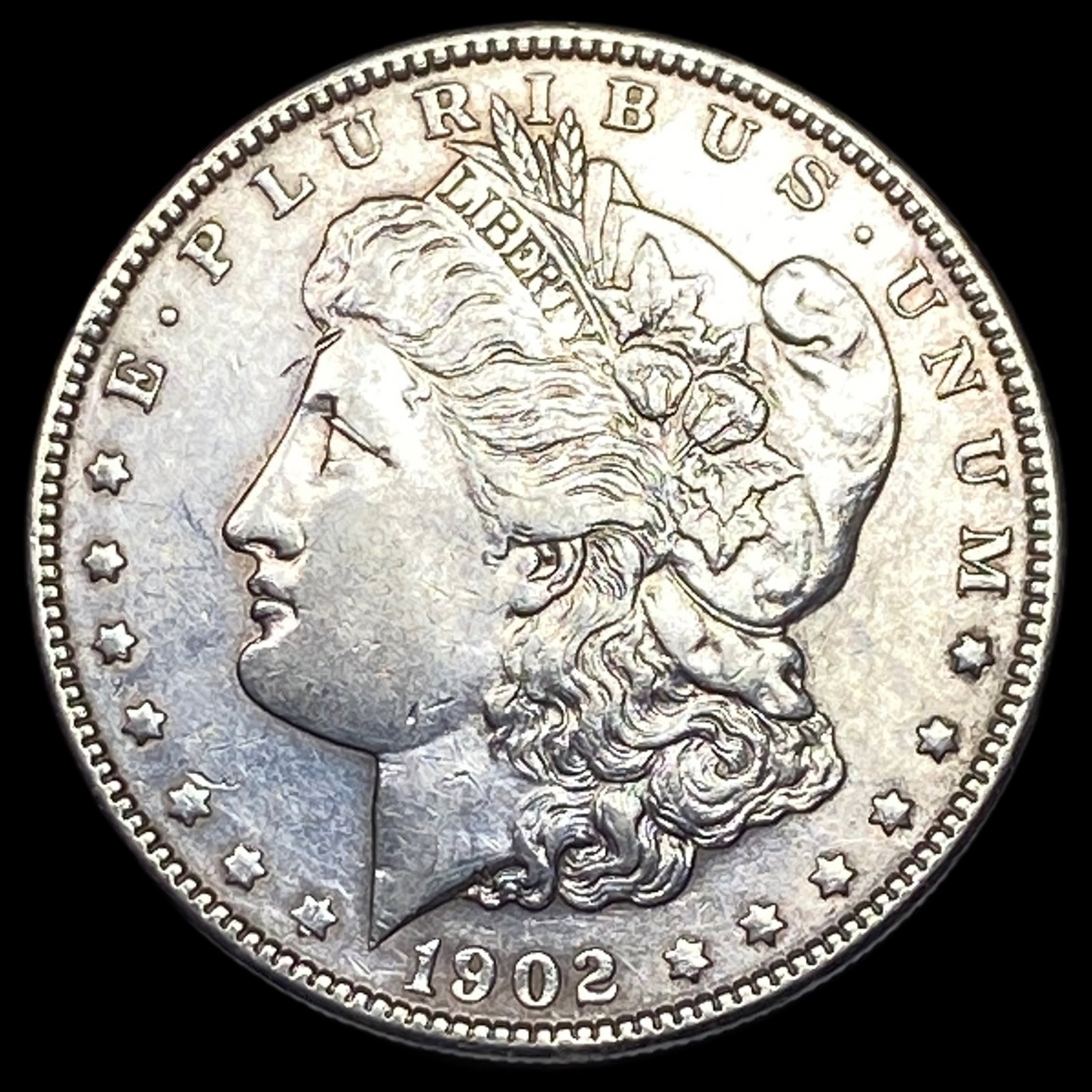 1902 Morgan Silver Dollar CLOSELY UNCIRCULATED: 1902 Morgan Silver Dollar CLOSELY UNCIRCULATED