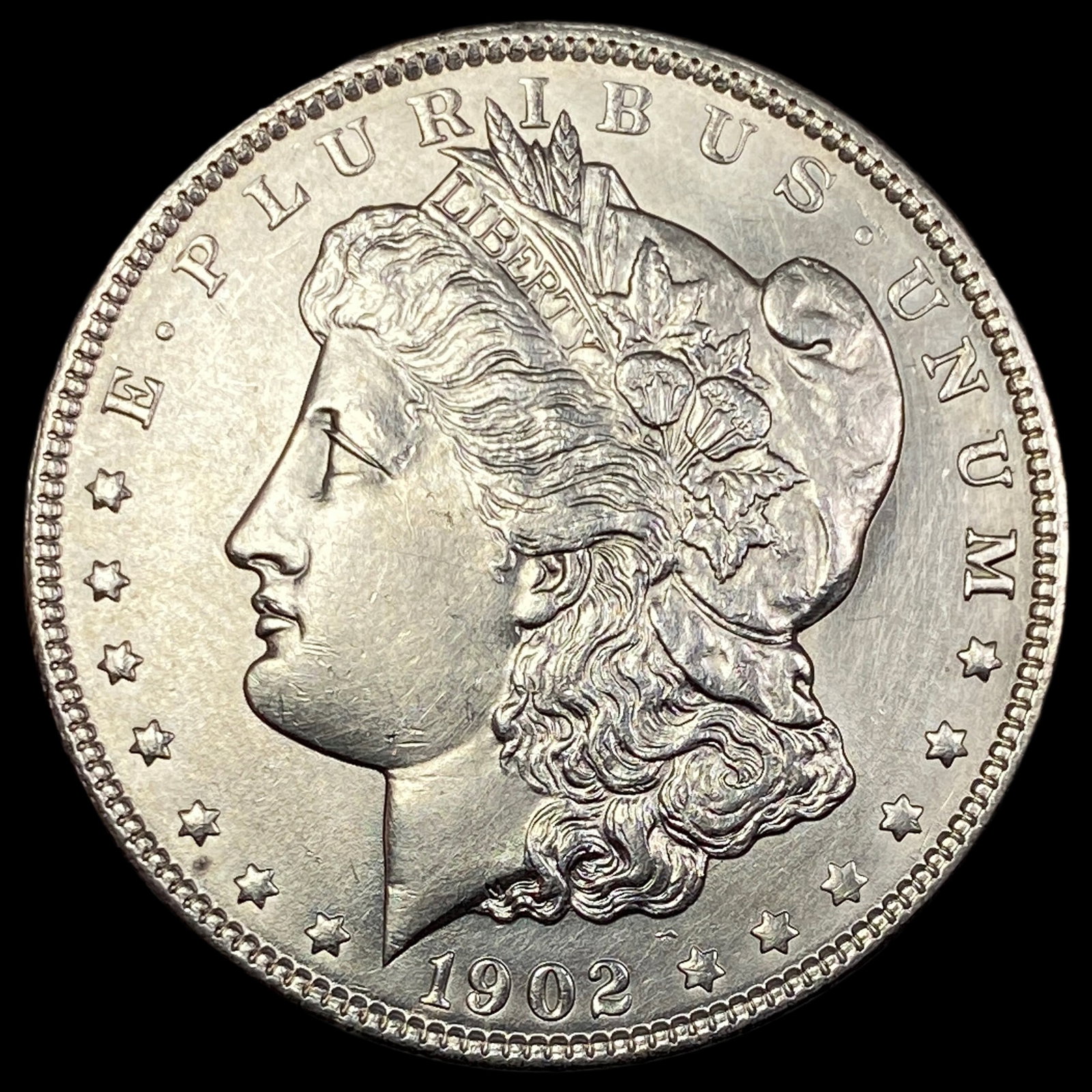 1902 Morgan Silver Dollar UNCIRCULATED: 1902 Morgan Silver Dollar UNCIRCULATED