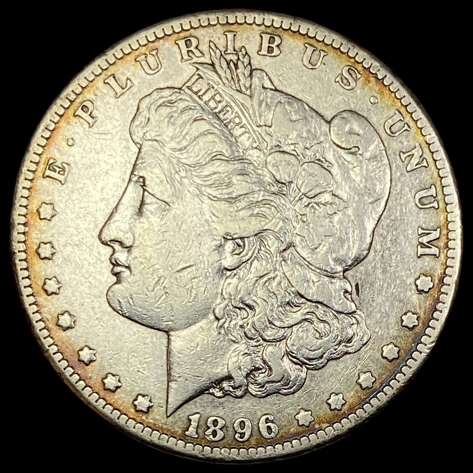 1896-S Silver Morgan Dollar NEARLY  UNCIRCULATED (1 of 2)