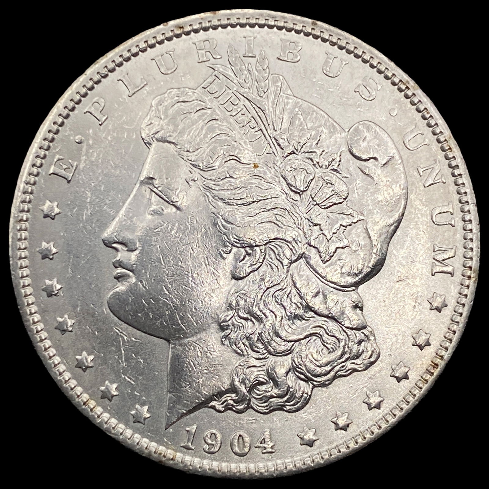 1904 Morgan Silver Dollar CHOICE AU (1 of 2)