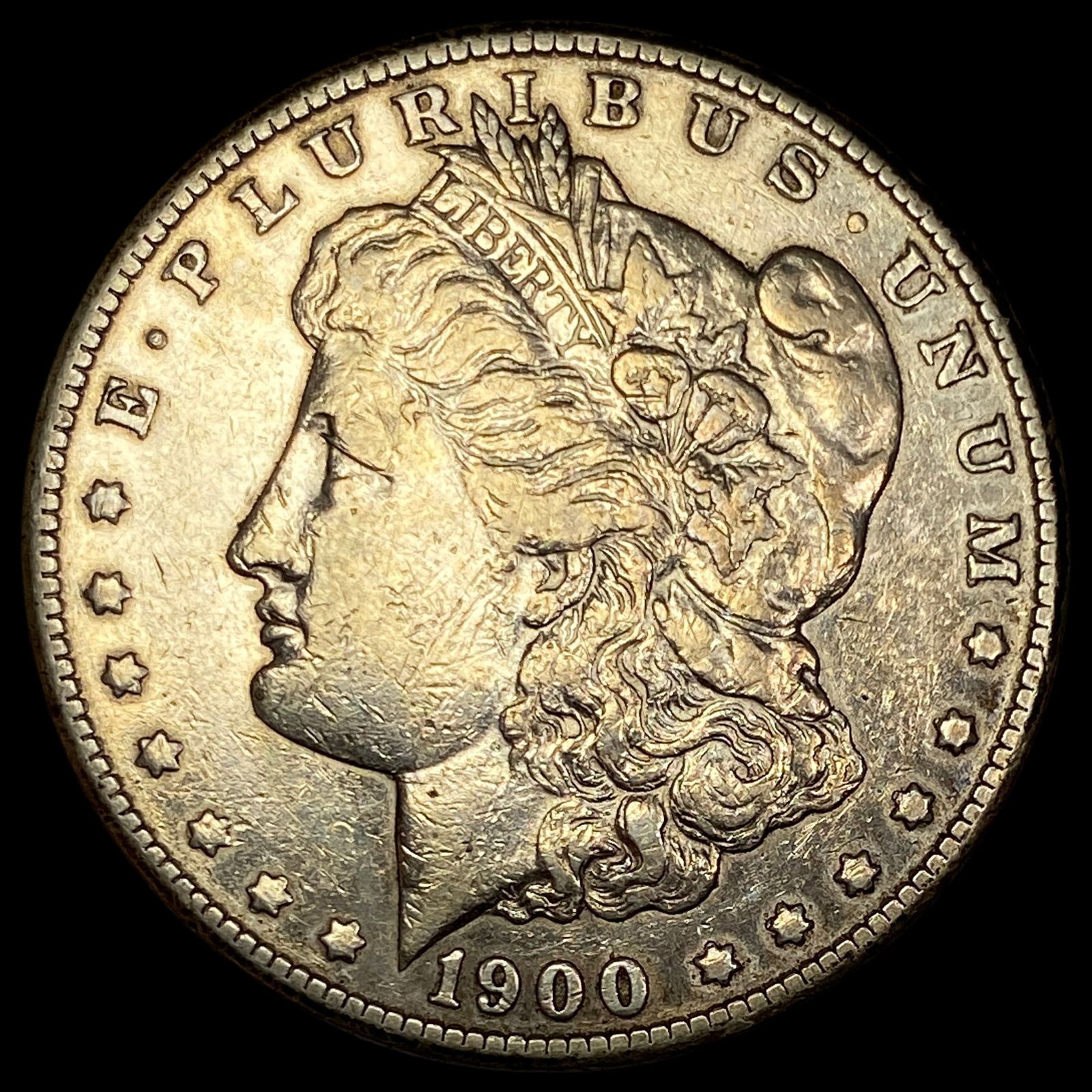 1900-S Silver Morgan Dollar NEARLY  UNCIRCULATED (1 of 2)