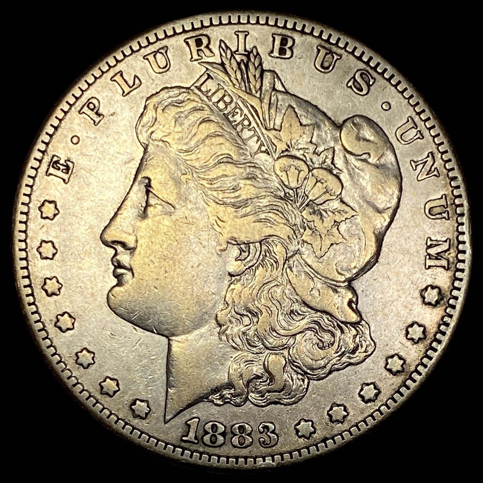 1883-S Silver Morgan Dollar NEARLY  UNCIRCULATED (1 of 2)