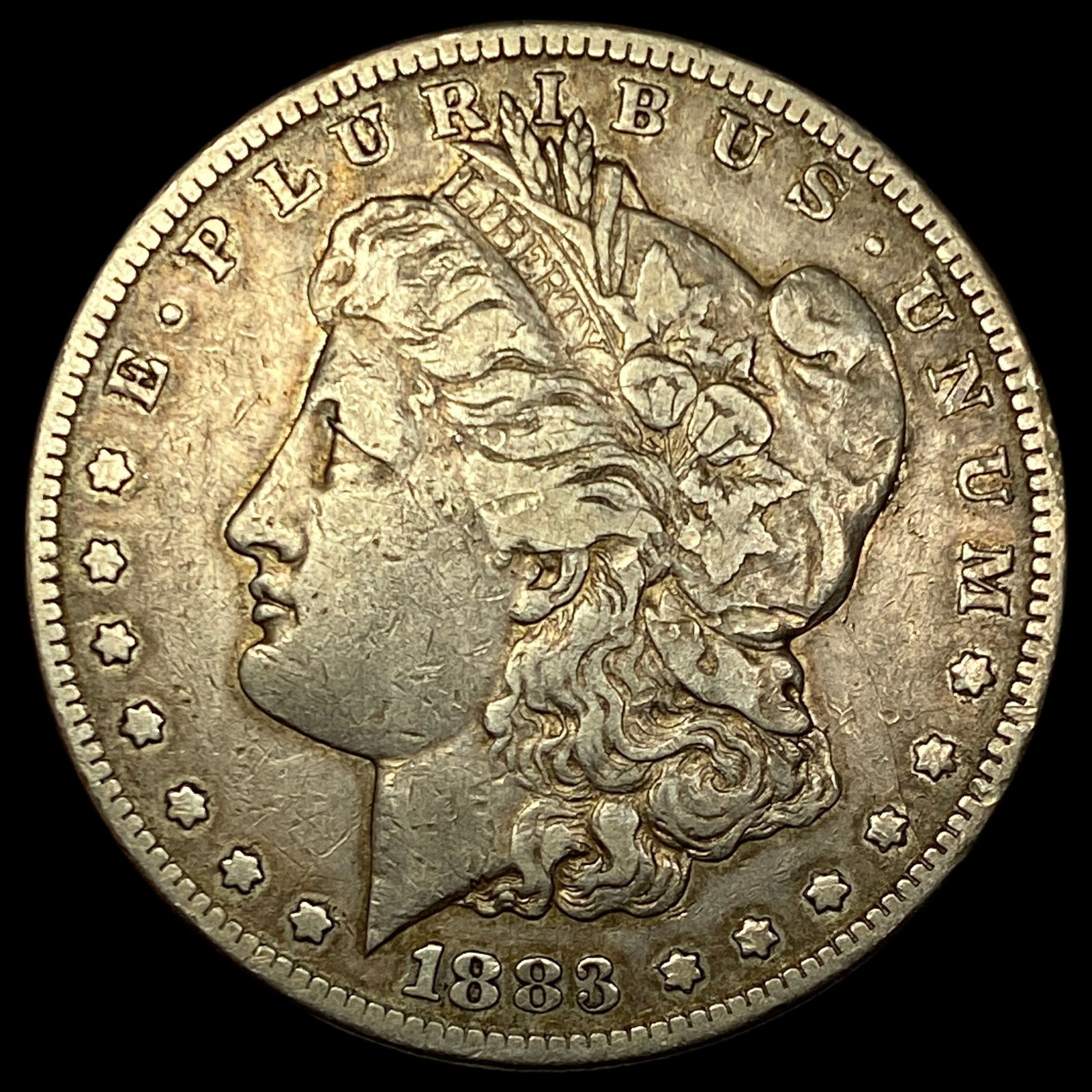 1883-S Silver Morgan Dollar NEARLY  UNCIRCULATED (1 of 2)