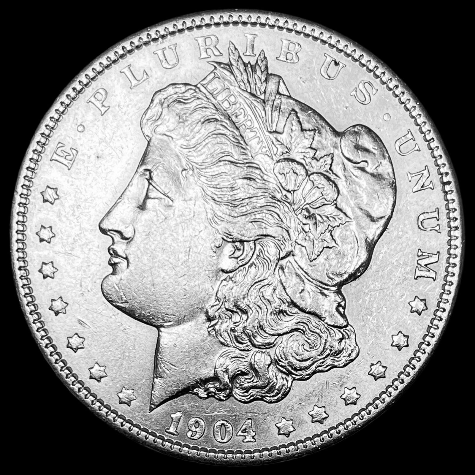 1904 Silver Morgan Dollar CHOICE AU (1 of 2)