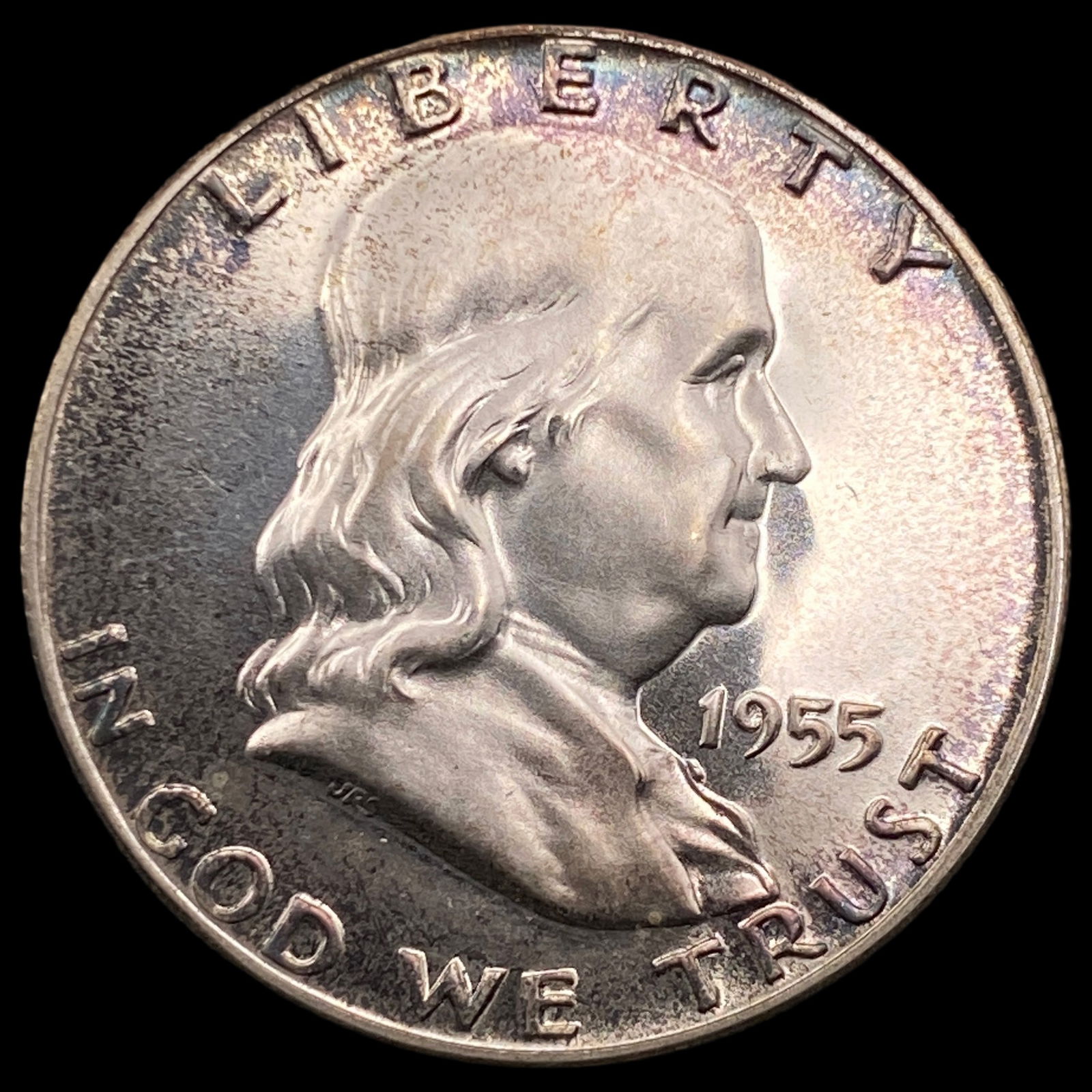1955 Silver Franklin Half Dollar GEM PROOF (1 of 2)