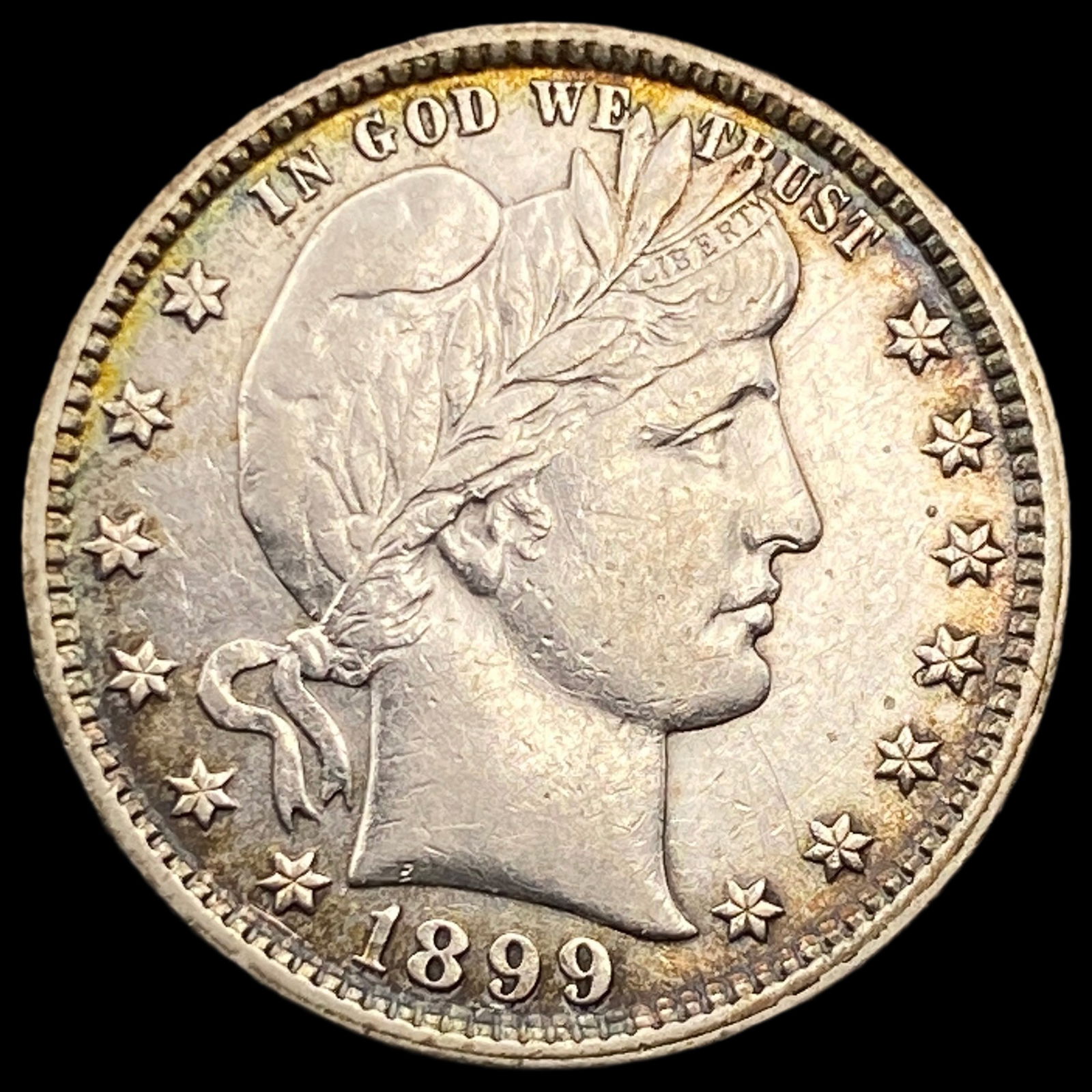 1899 Silver Barber Quarter UNCIRCULATED (1 of 2)