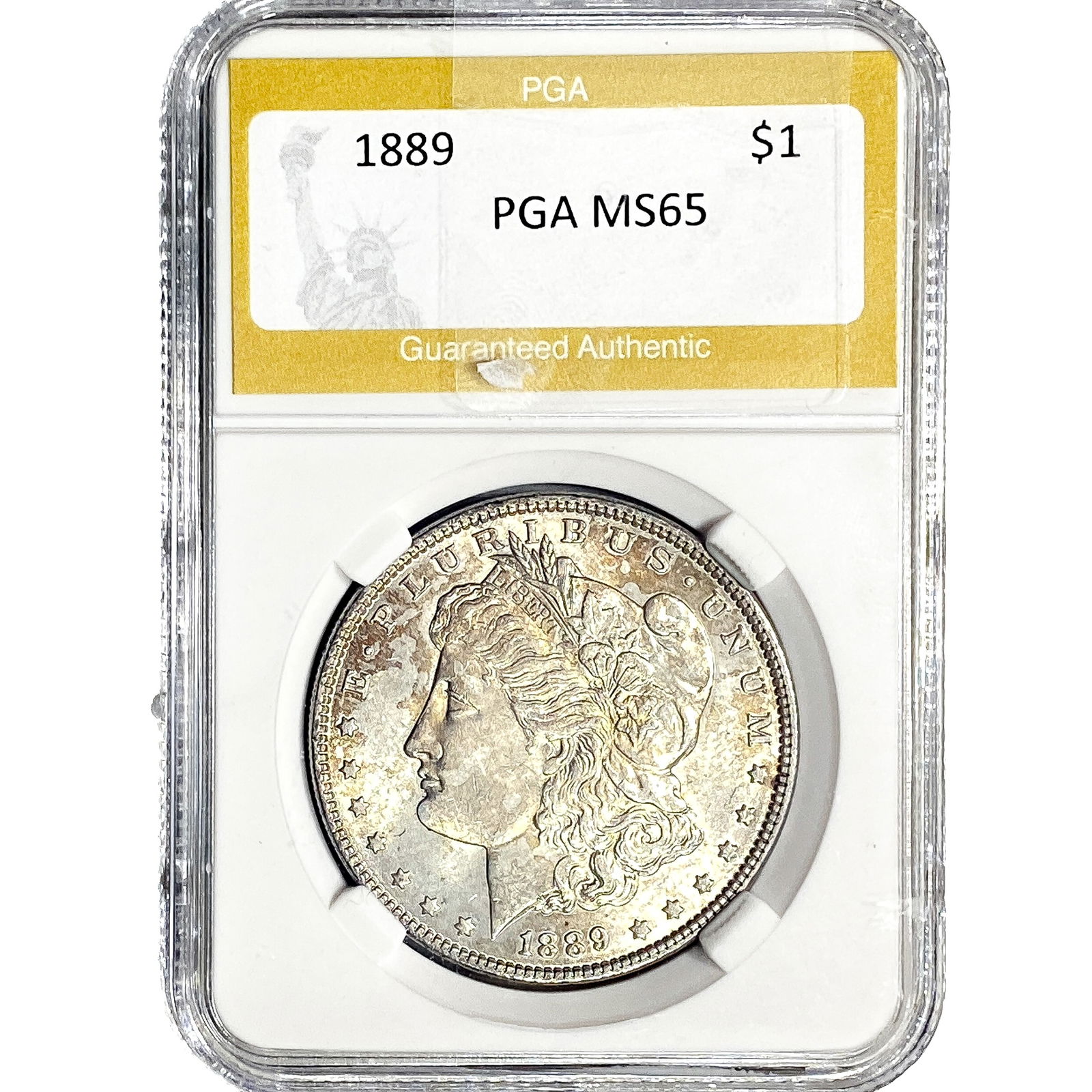 1889 Morgan Silver Dollar PGA MS65 (1 of 2)