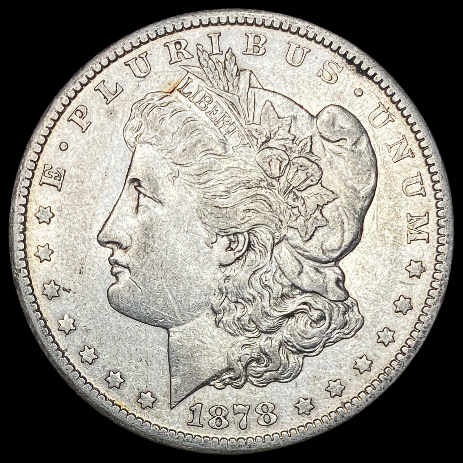 1878-CC Silver Morgan Dollar NEARLY  UNCIRCULATED (1 of 2)