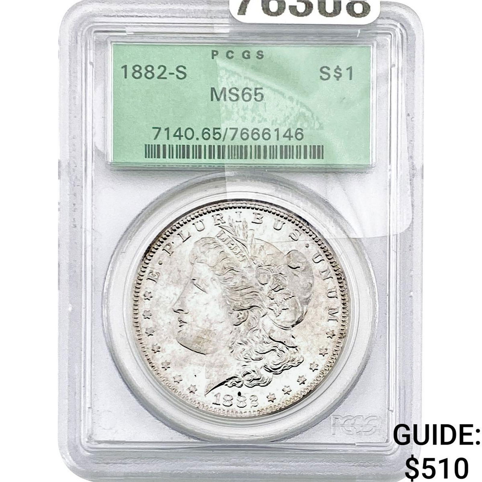 1882-S Morgan Silver Dollar PCGS MS65 (1 of 2)