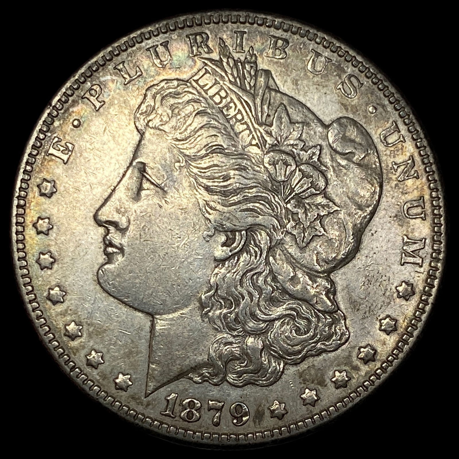 1879-S Rev 78 Silver Morgan Dollar NEARLY UNCIRCULATED (1 of 2)