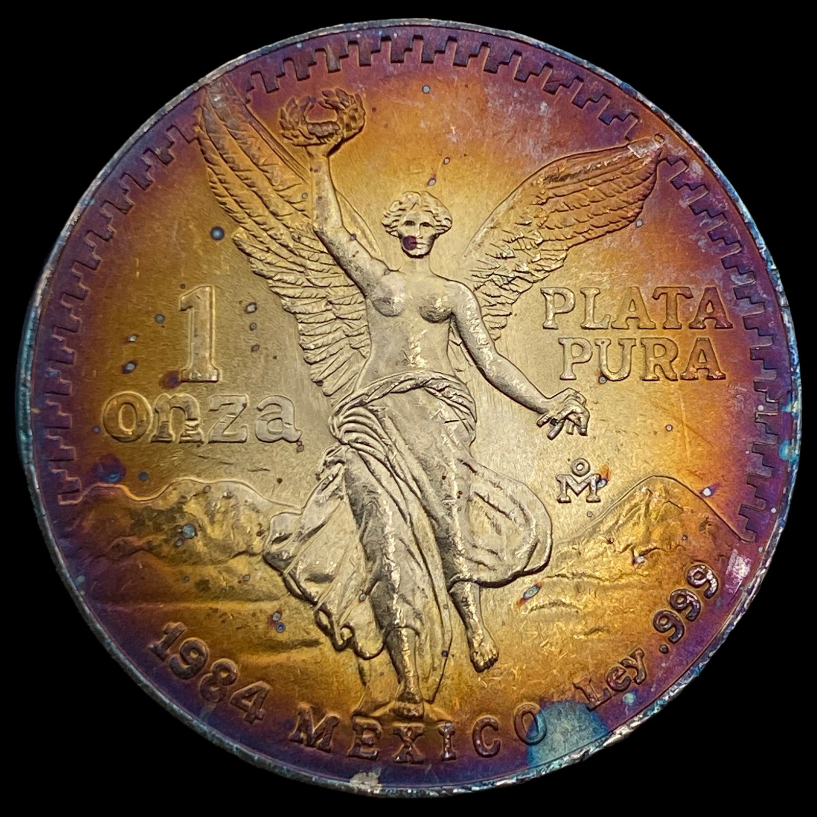 1984 Mexico 1 Onza Silver Libertad SUPERB GEM  BU (1 of 2)