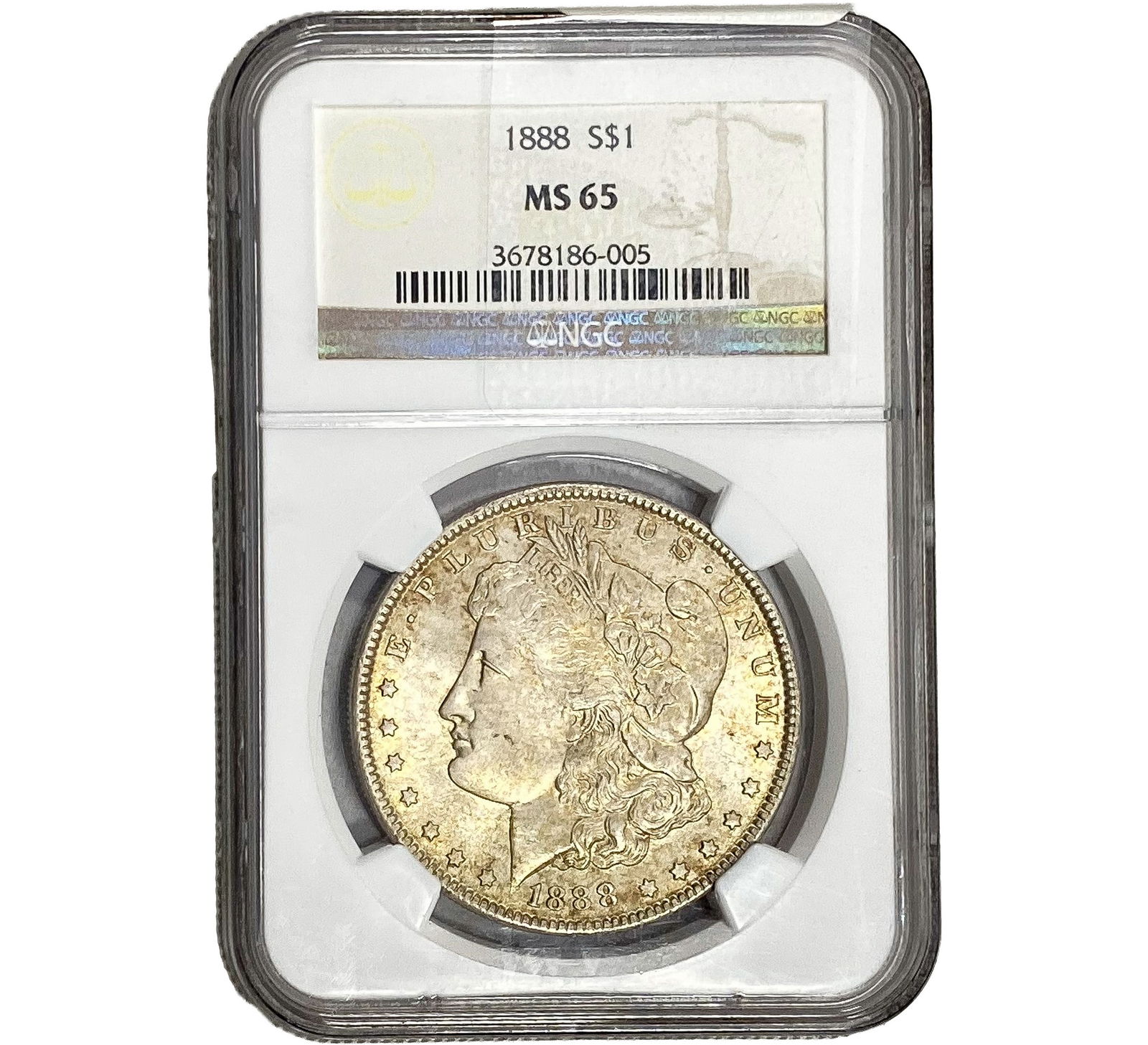 1888 Morgan Silver Dollar NGC MS65 (1 of 2)