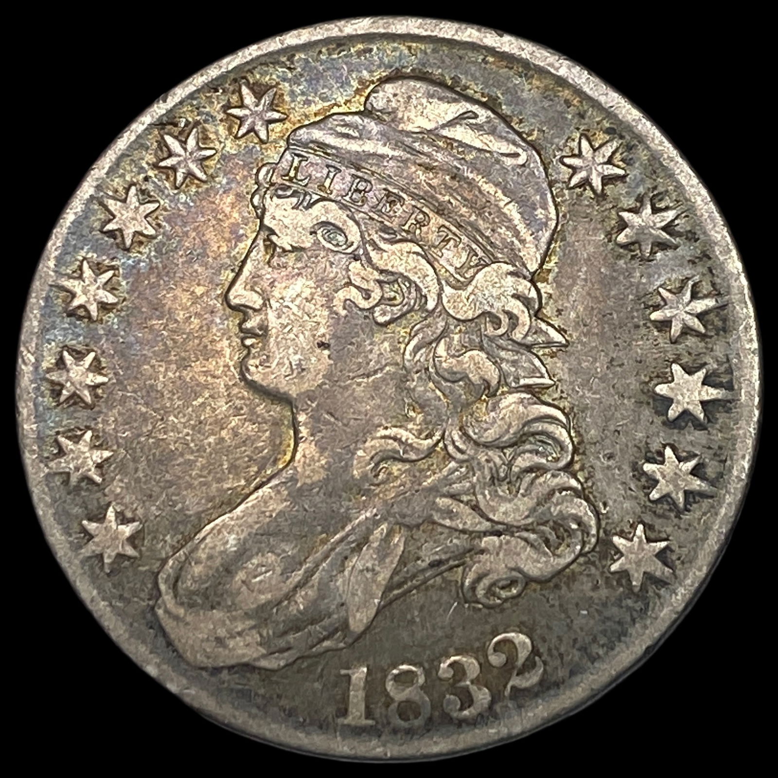 1832 Capped Bust Half Dollar NEARLY  UNCIRCULATED (1 of 2)