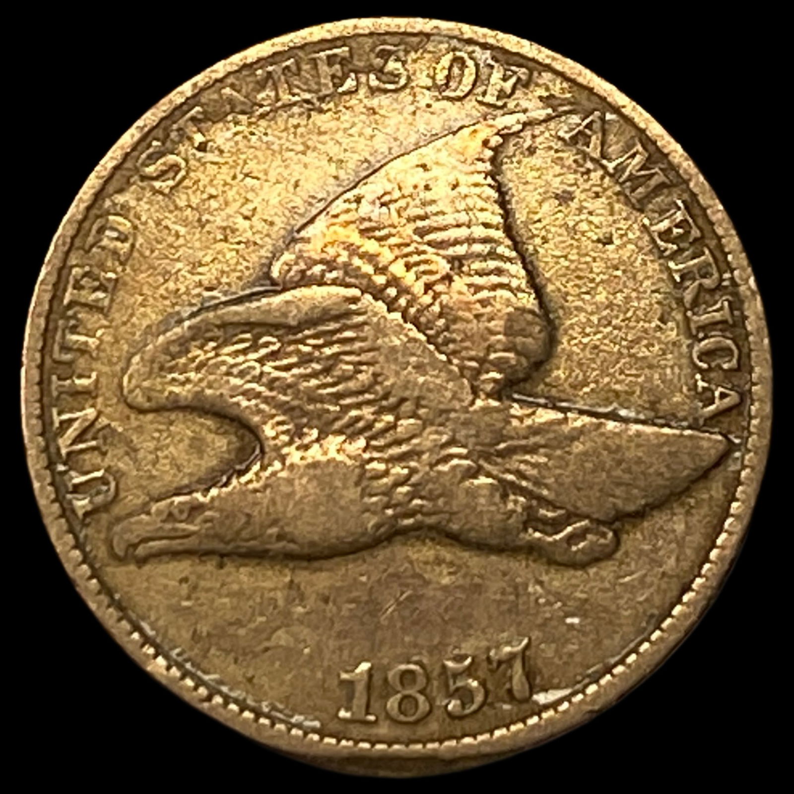 1857 Flying Eagle Cent HIGH GRADE (1 of 2)