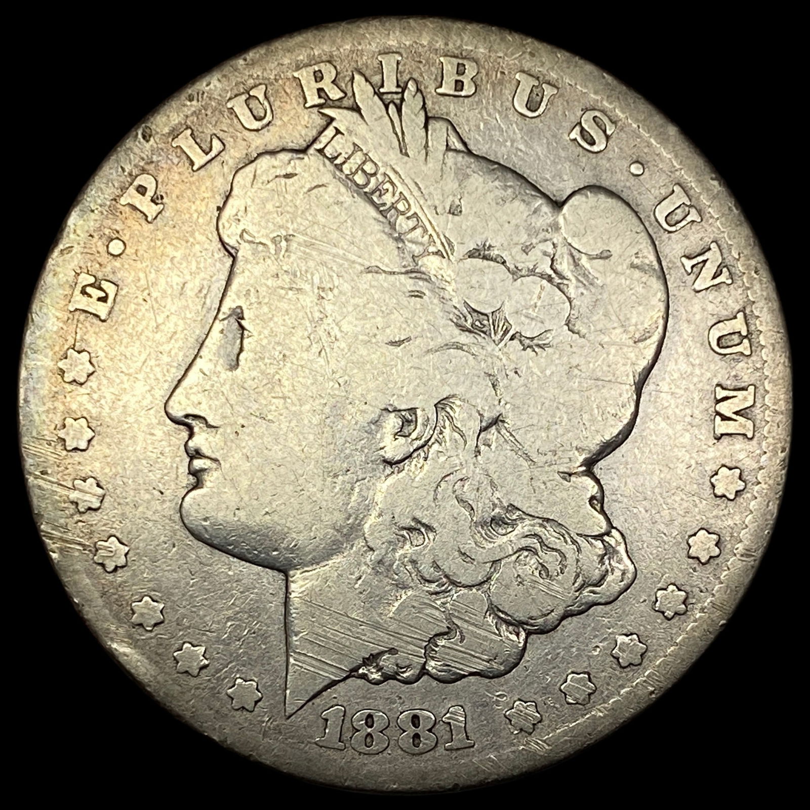 1881-CC Silver Morgan Dollar NICELY  CIRCULATED (1 of 2)