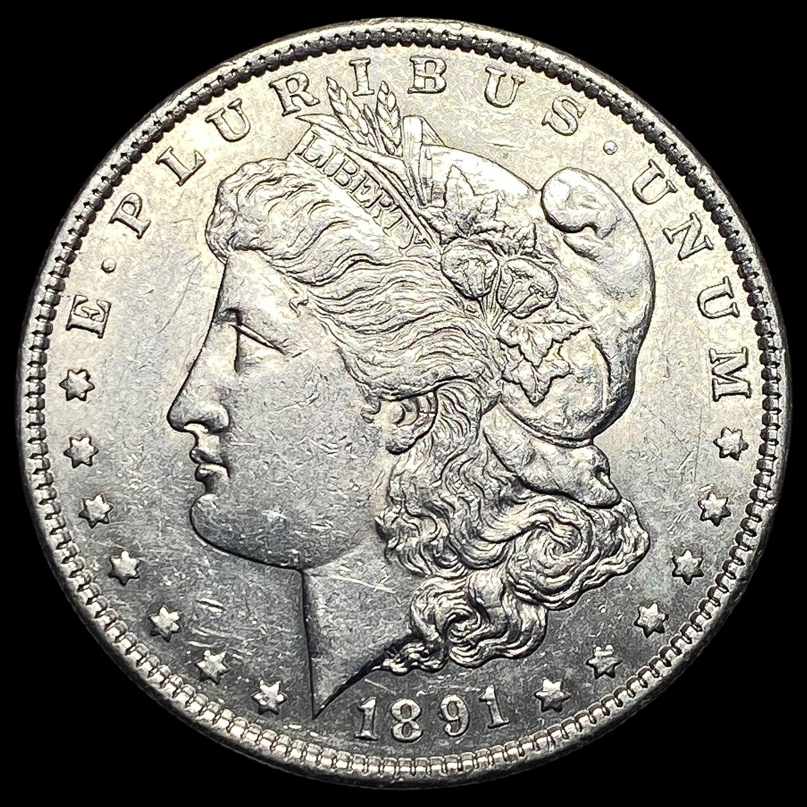 1891-S Silver Morgan Dollar CHOICE AU (1 of 2)