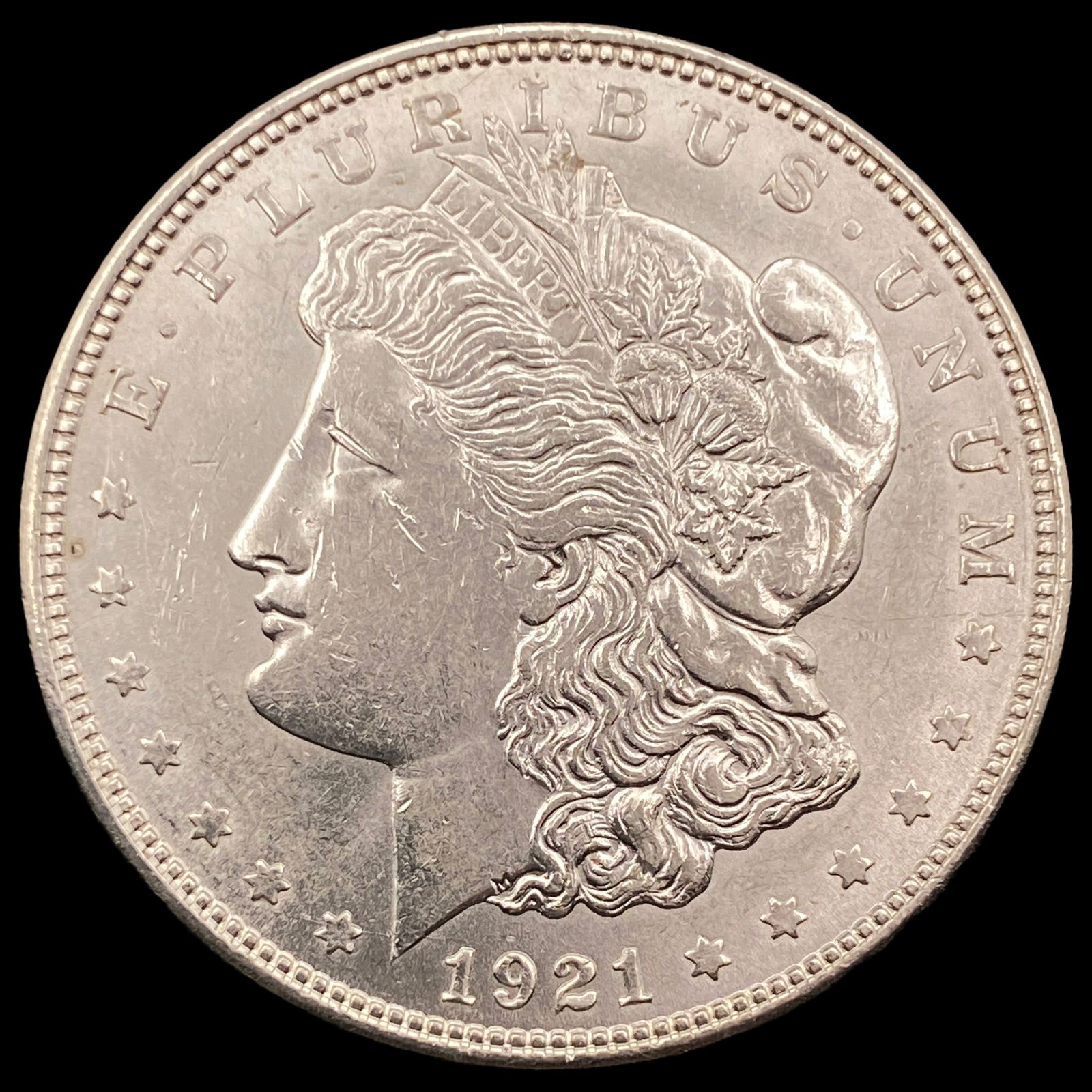 1921-D Silver Morgan Dollar UNCIRCULATED (1 of 2)
