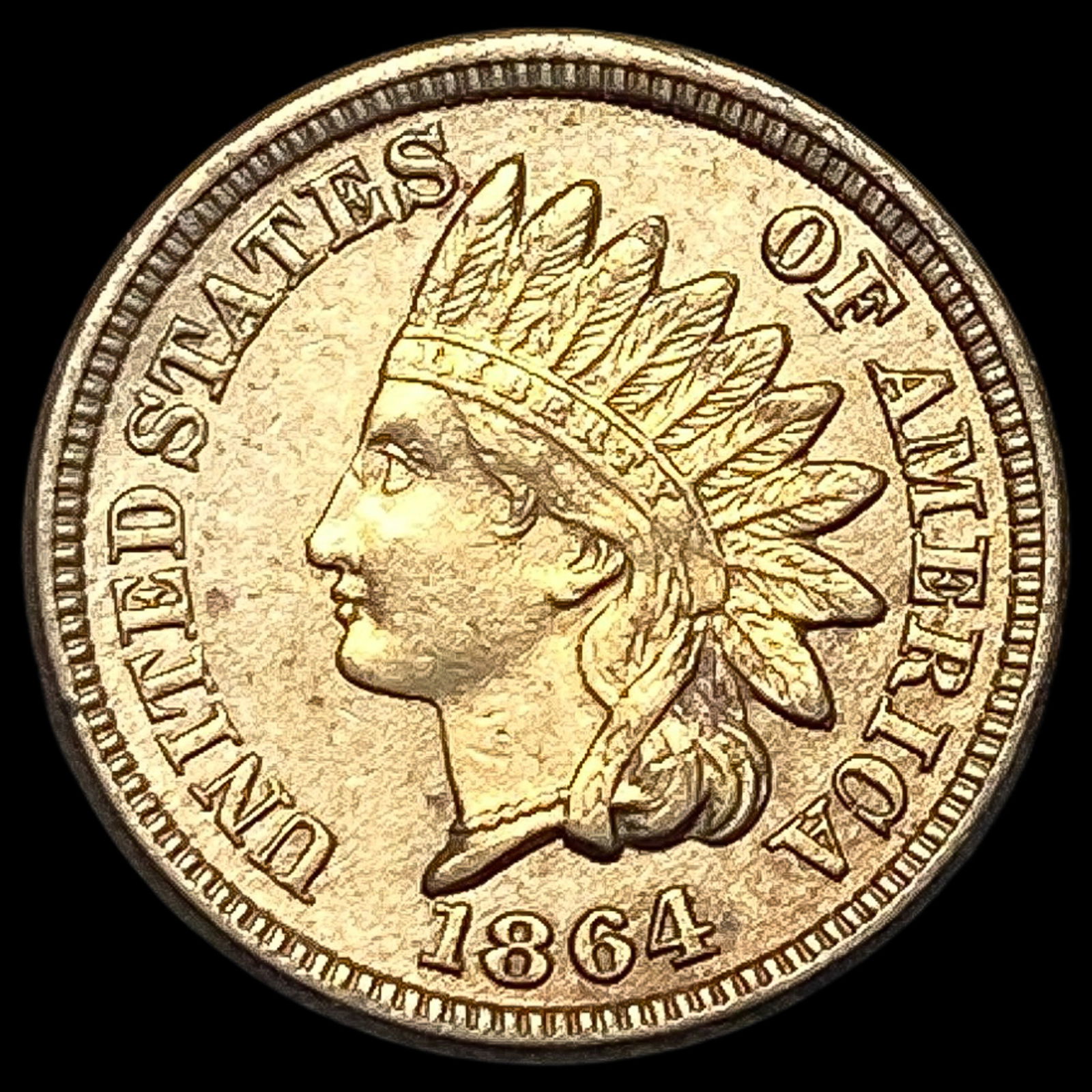 1864 Indian Head Cent UNCIRCULATED (1 of 2)